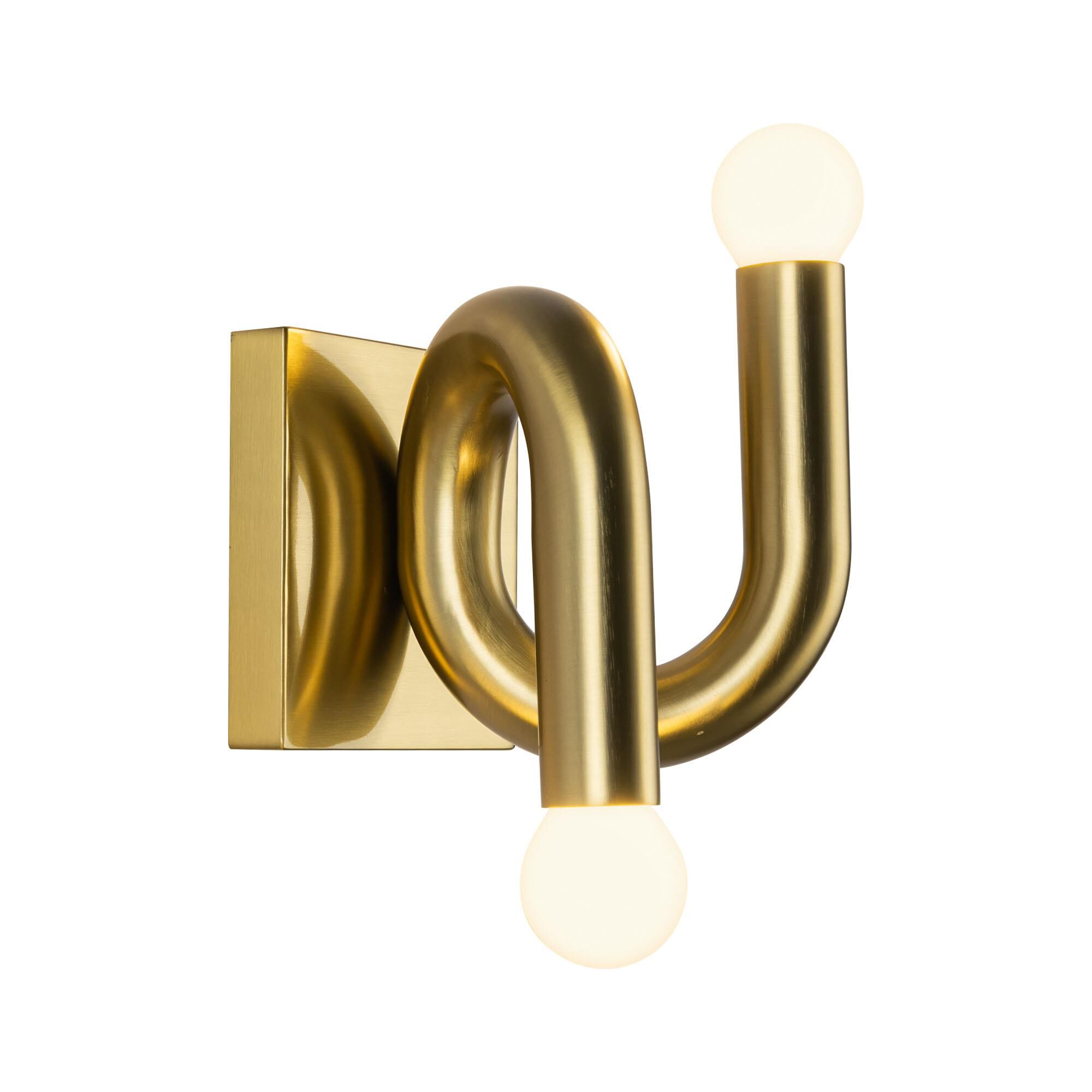 Shown in Brushed Gold finish