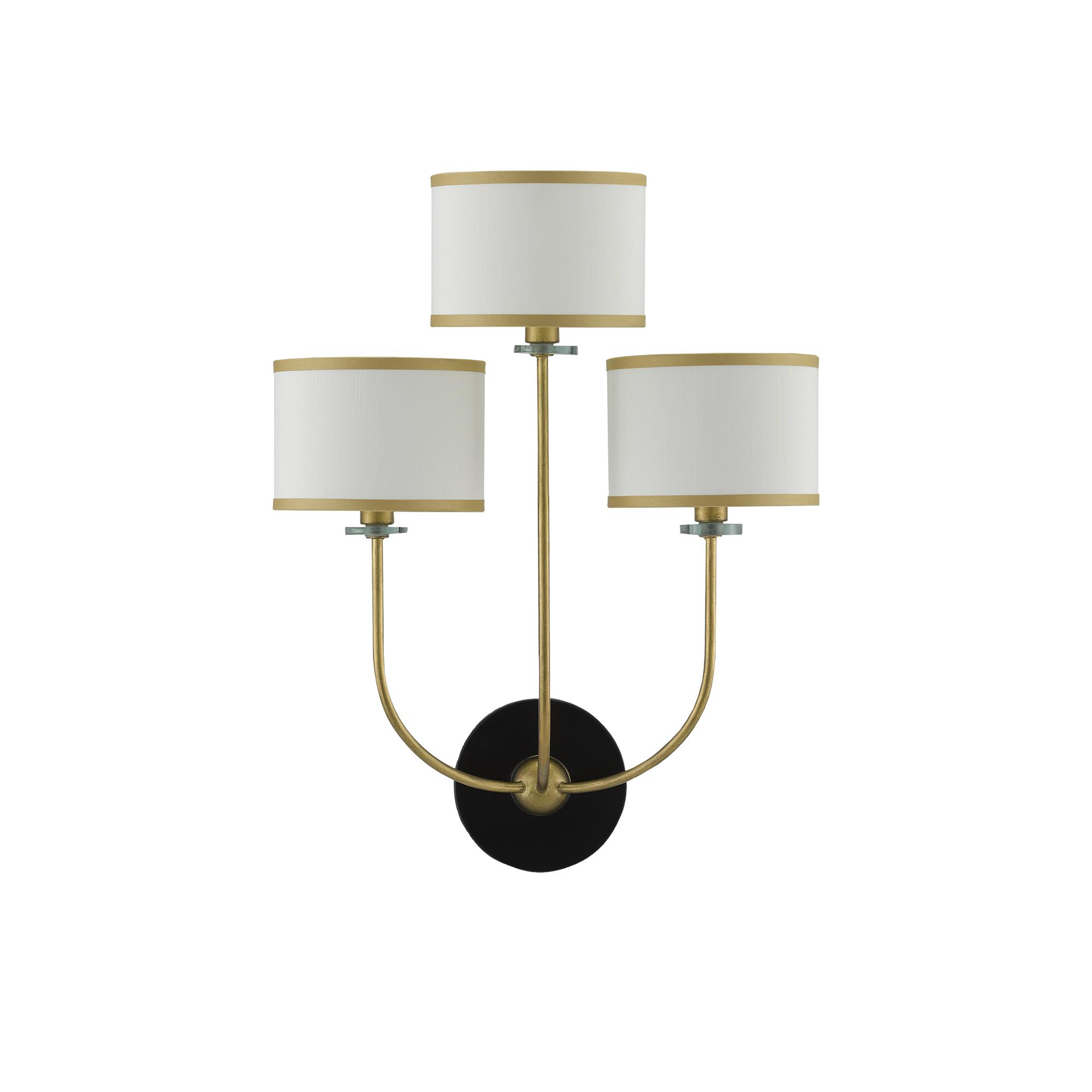 Croydon Large 3 Light Wall Sconce,