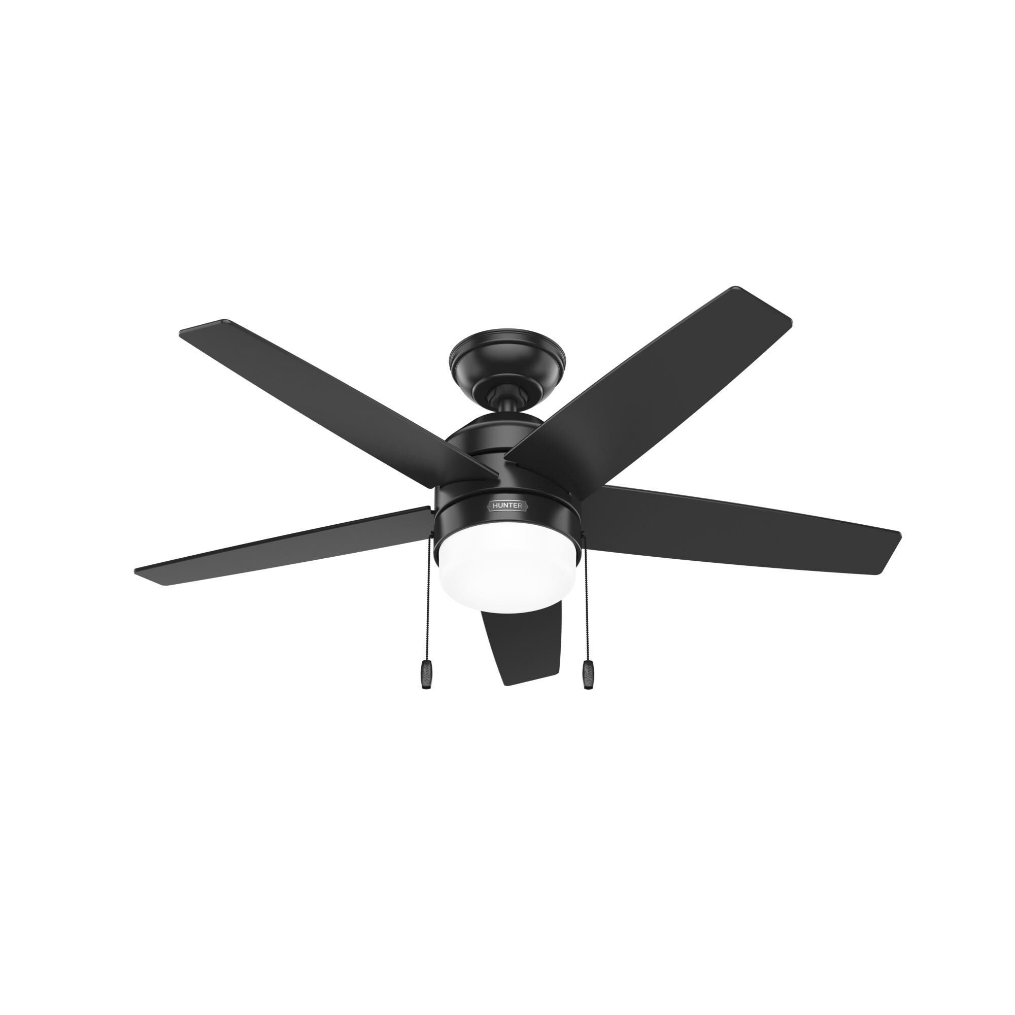 Bardot 44 Inch Ceiling Fan with Light Kit by Hunter Fan