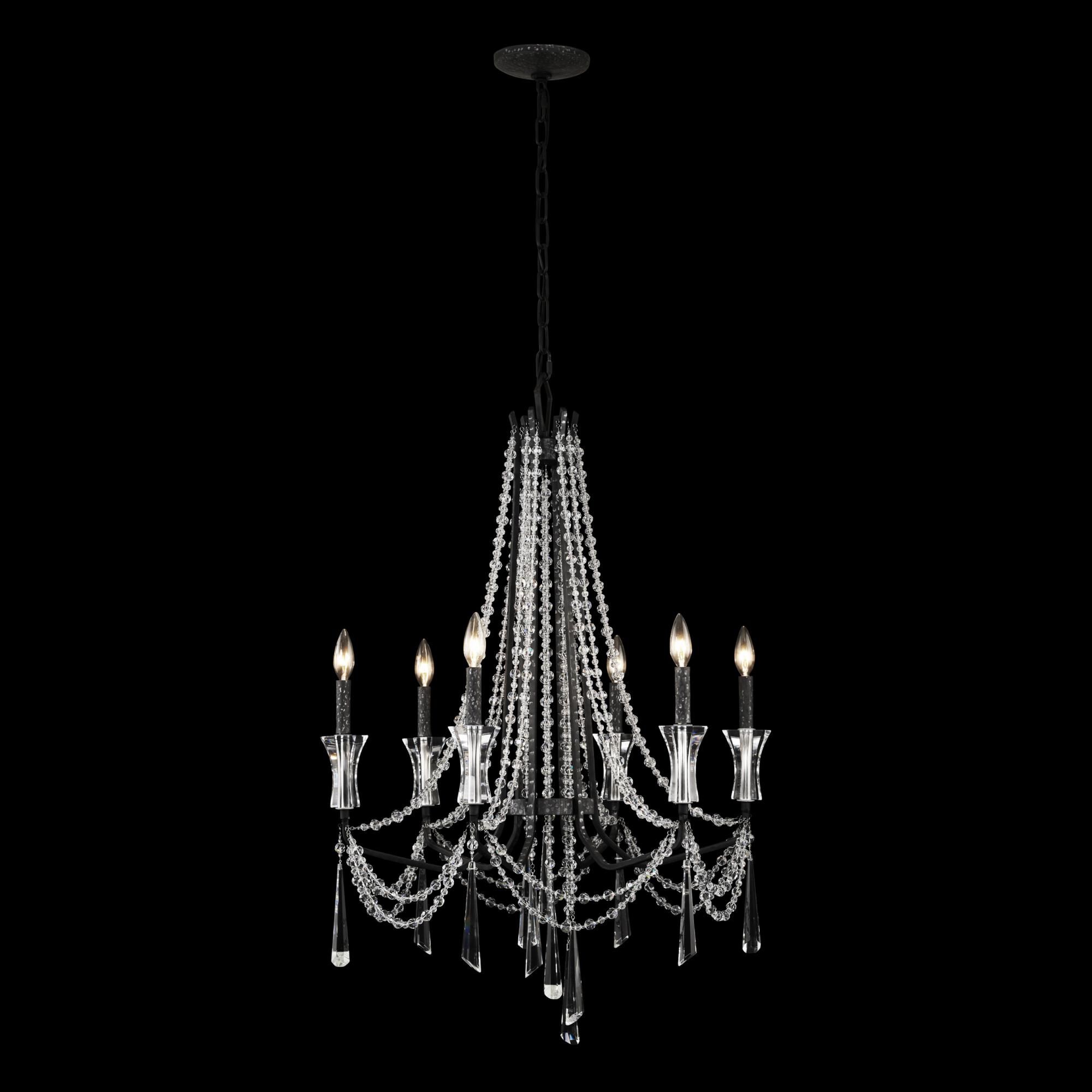 Barcelona 27 Inch 6 Light Chandelier by Varaluz