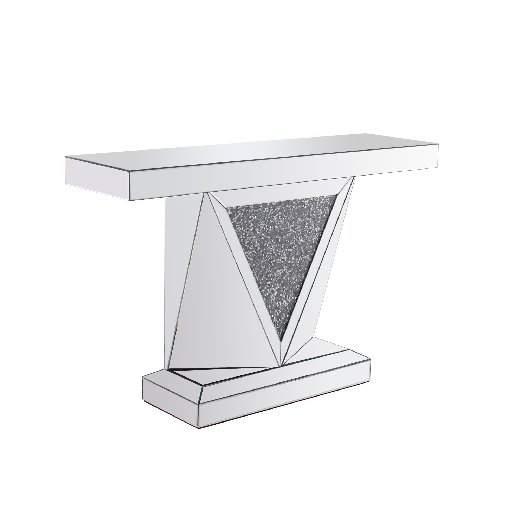 Shown in Clear Mirror finish and Royal Cut - Silver crystal