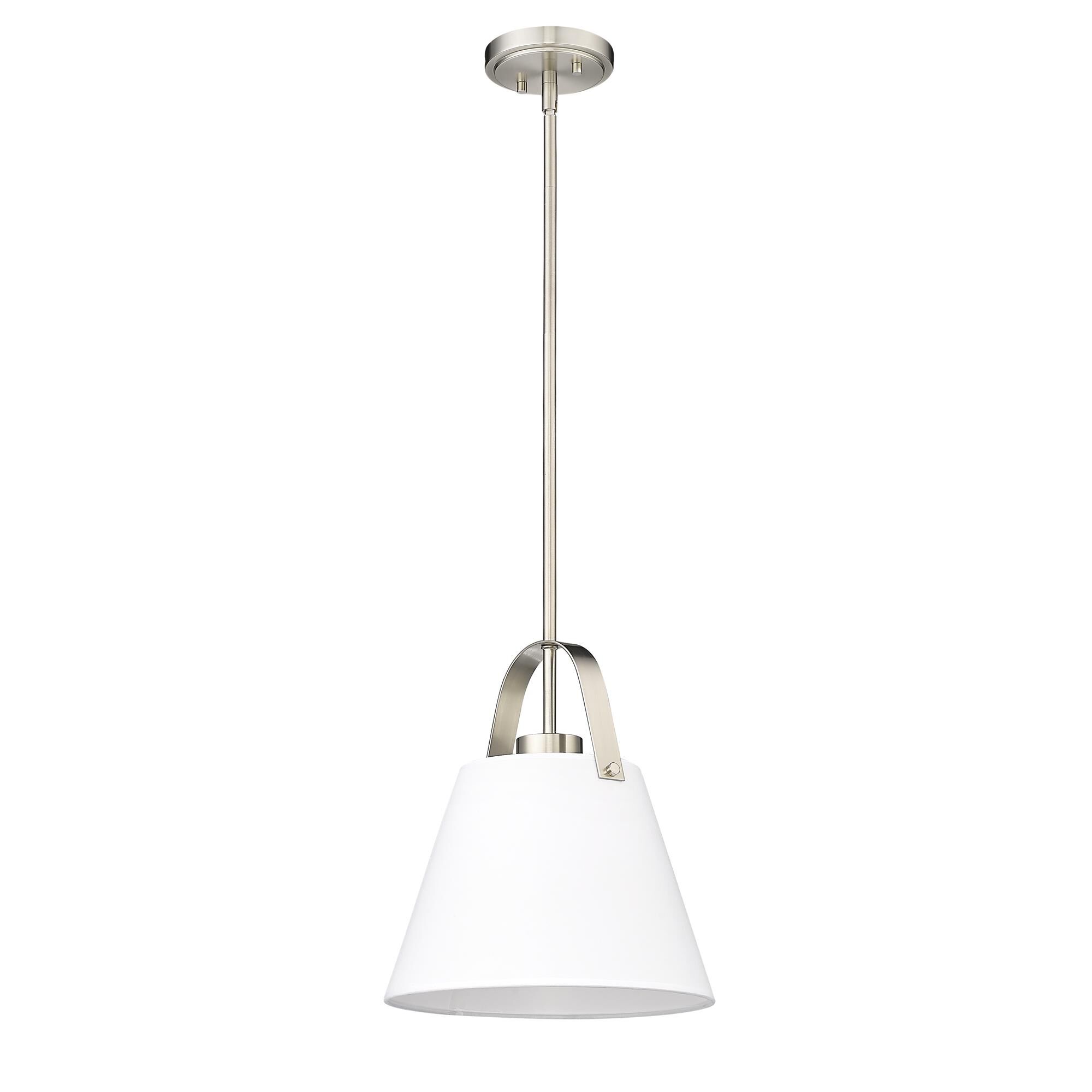 Z-Studio Linen 14 Inch Pendant Light,