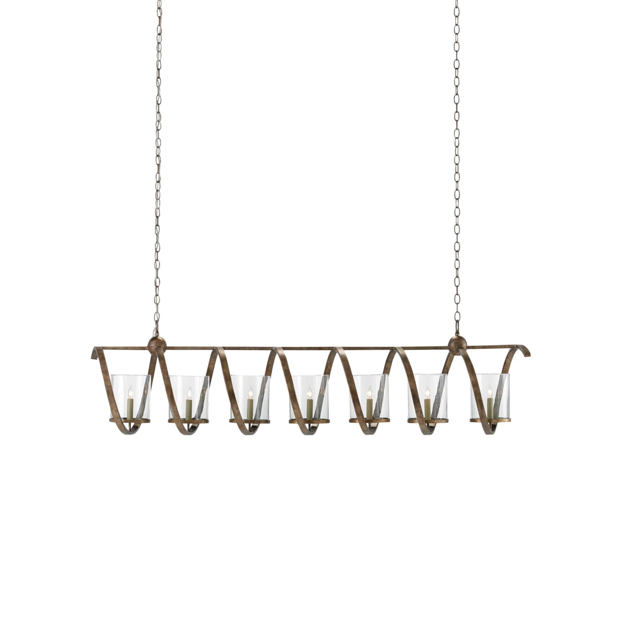 Maximus 64 Inch 7 Light Linear Suspension Light,