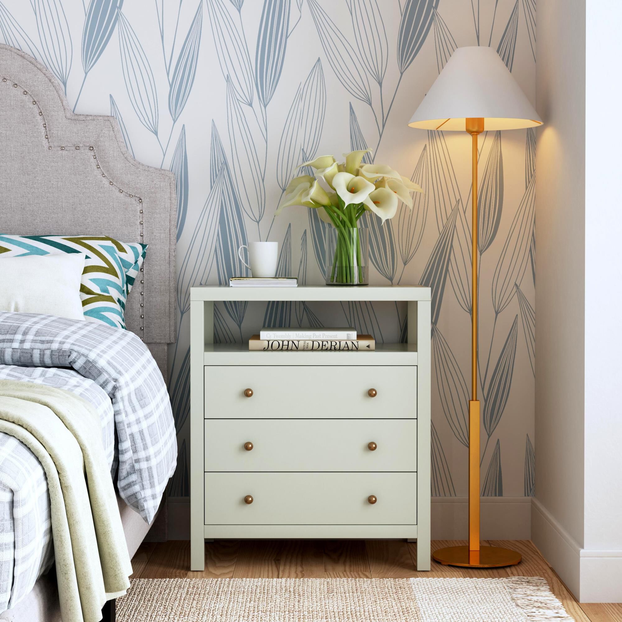 Shown in Sage Green finish