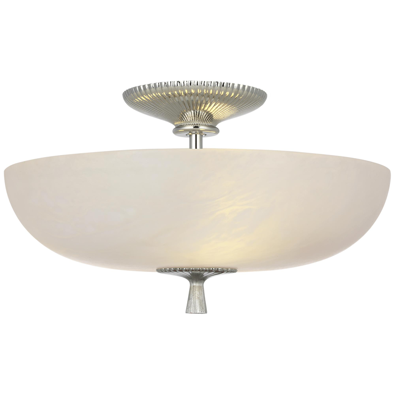 Pascal Aerin 14 Inch Flush Mount by Visual Comfort Signature Collection
