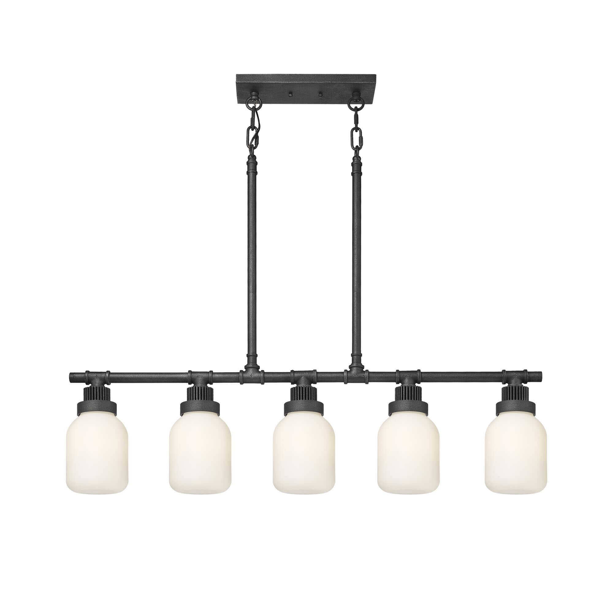 Bruno Marashlian Somers 42 Inch 5 Light Linear Suspension Light by Innovations Lighting