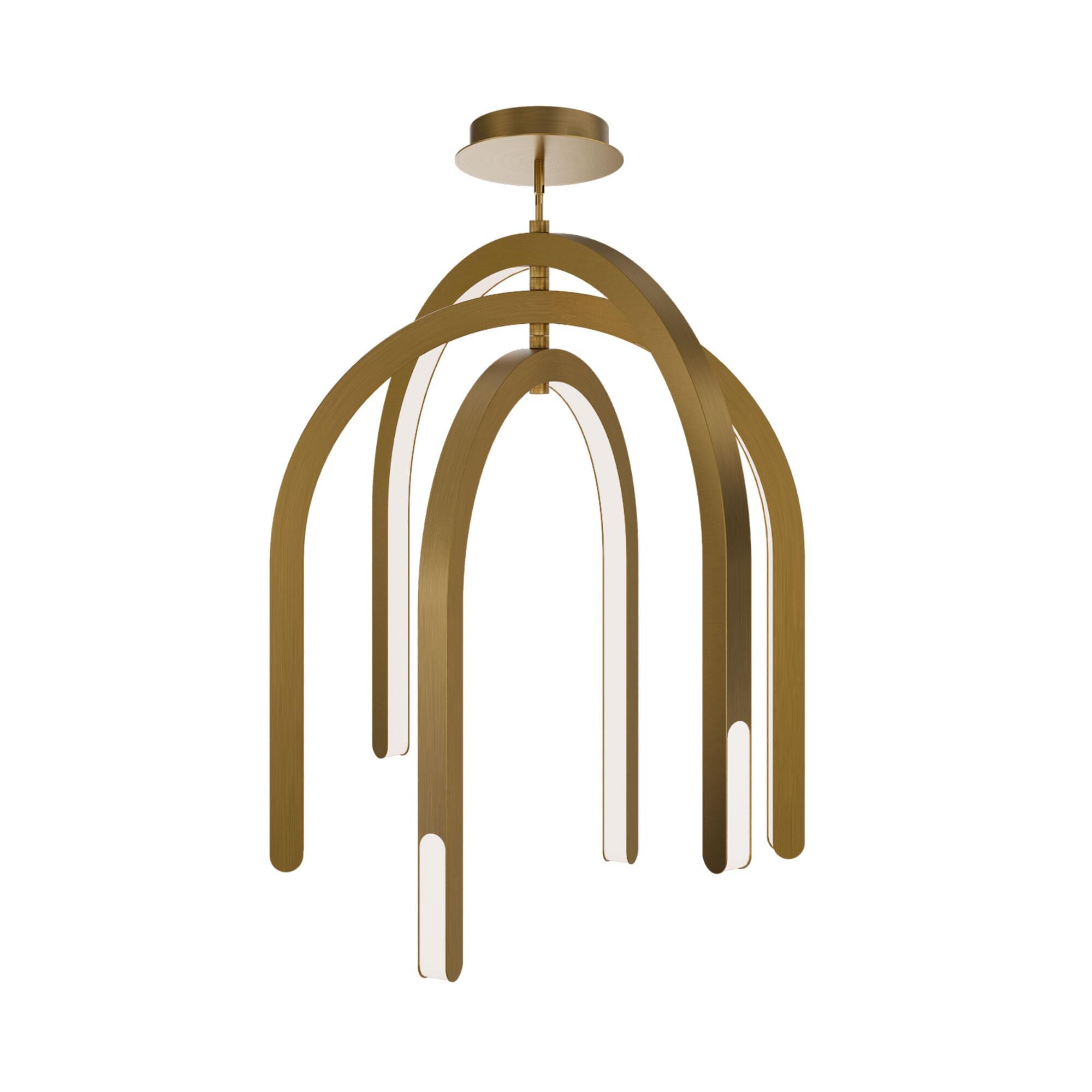 Shown in Aged Brass finish