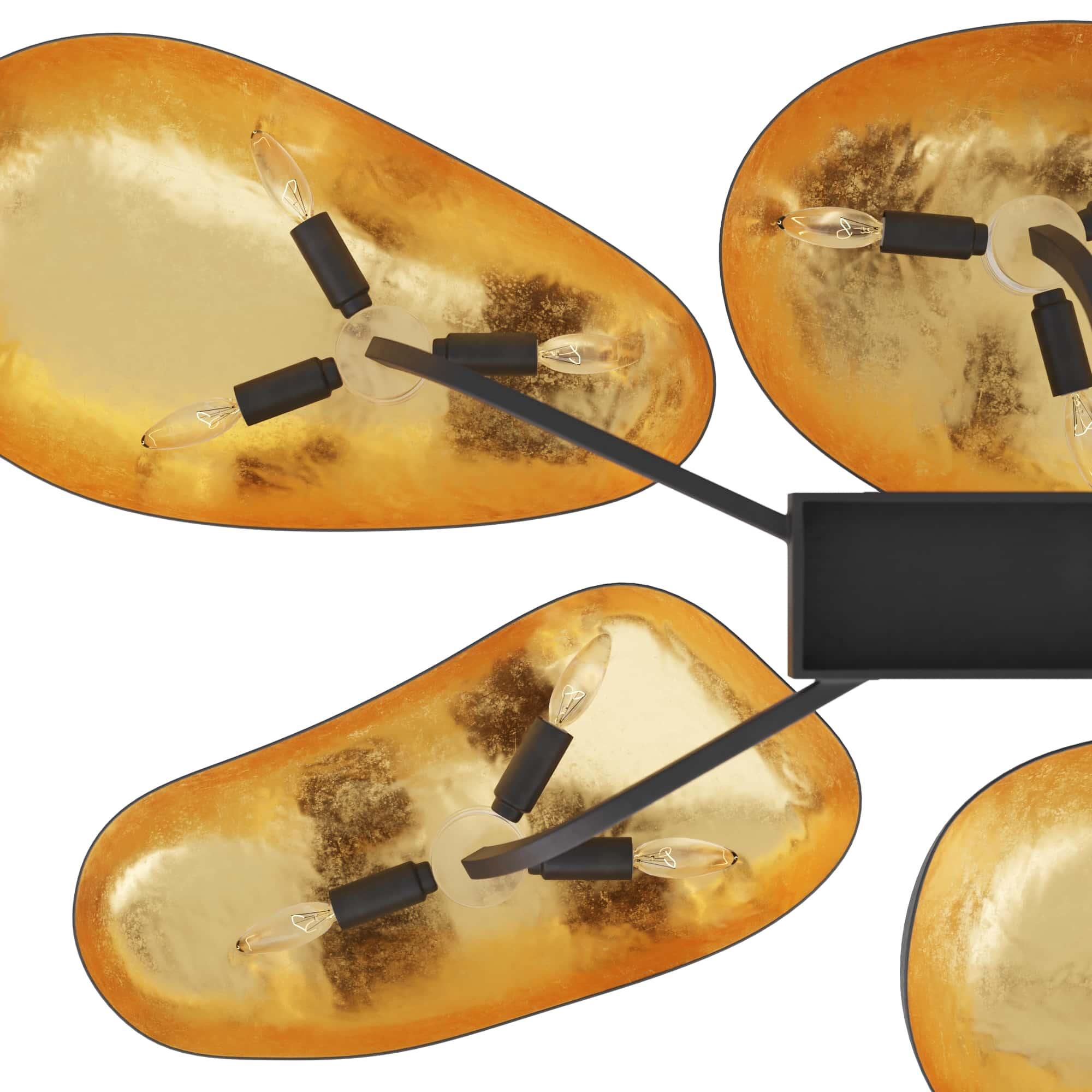 Shown in Blackened Iron finish