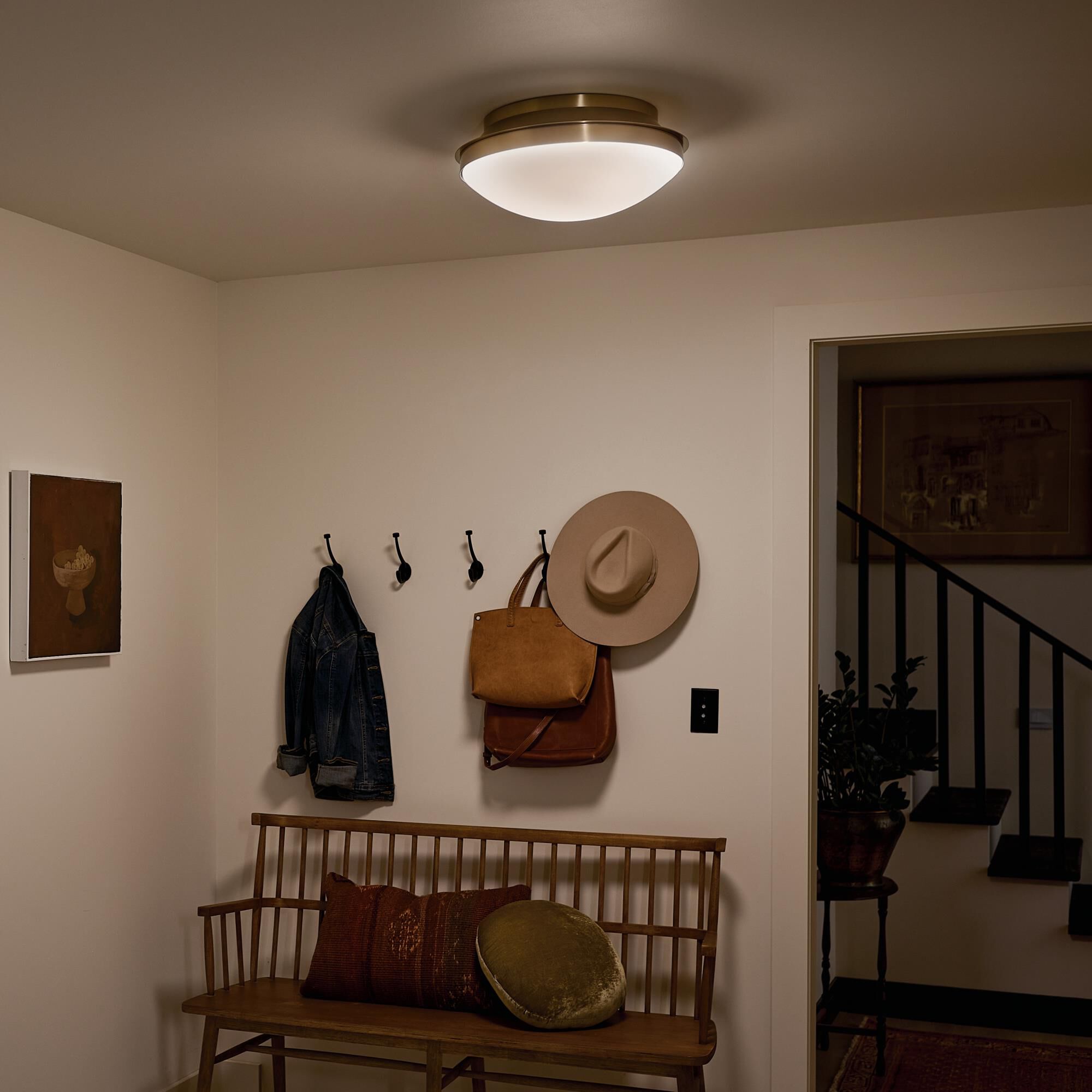 Bretta 3 Light Flush Mount by Kichler Lighting