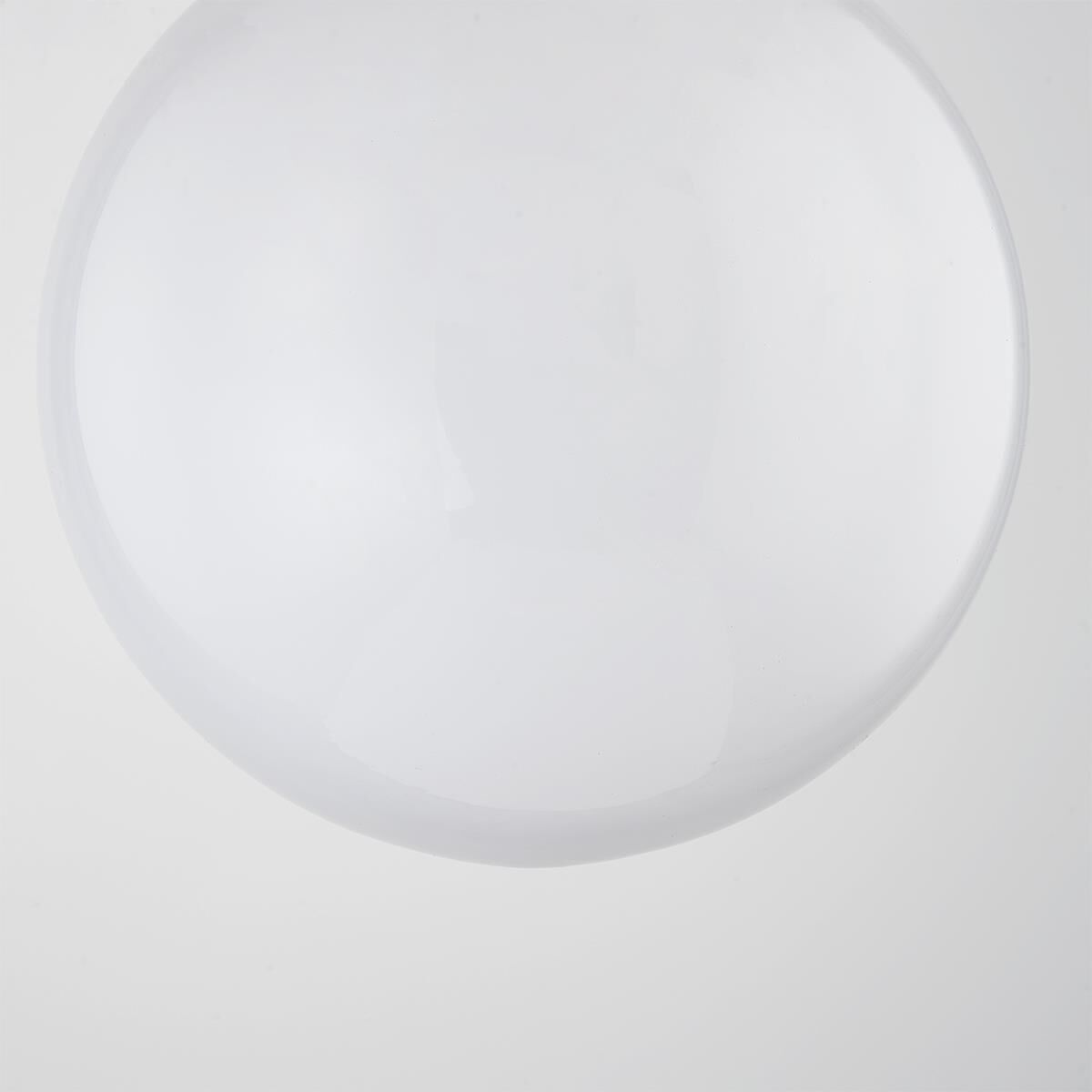 Shown in Aged Brass finish and Opal Glossy glass