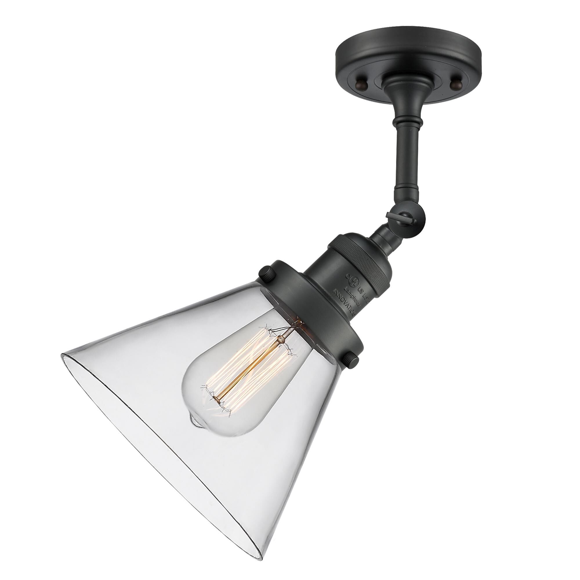 Bruno Marashlian Large Cone 10 Inch Wall Sconce by Innovations Lighting