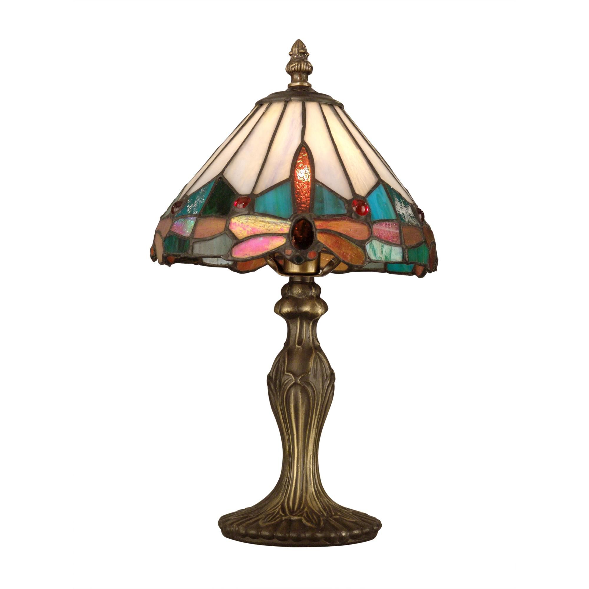 Tiffany Jewel 13 Inch Accent Lamp by Dale Tiffany