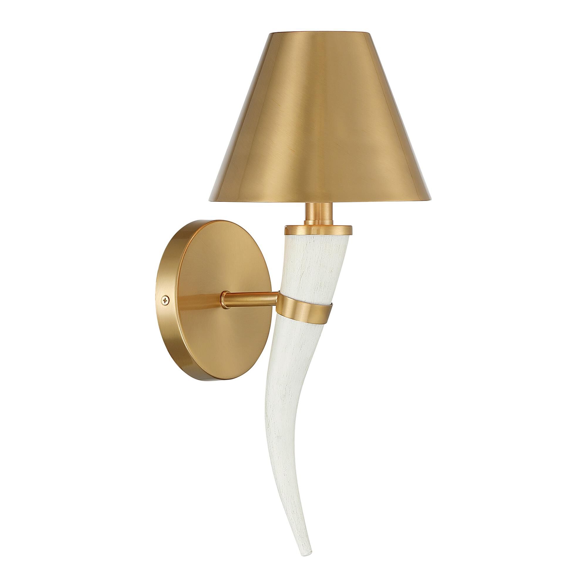 Shown in Warm Brass finish