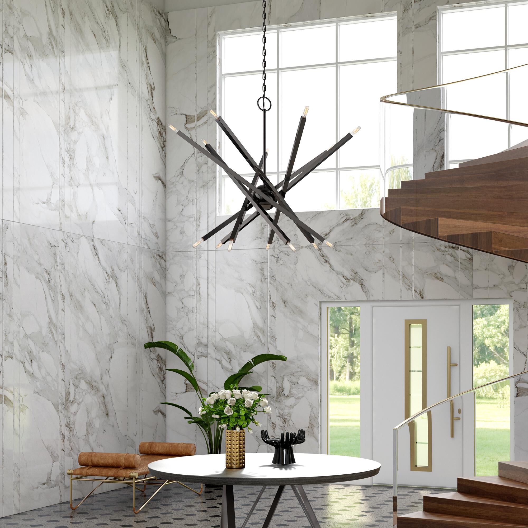 Shown in Black Chrome finish