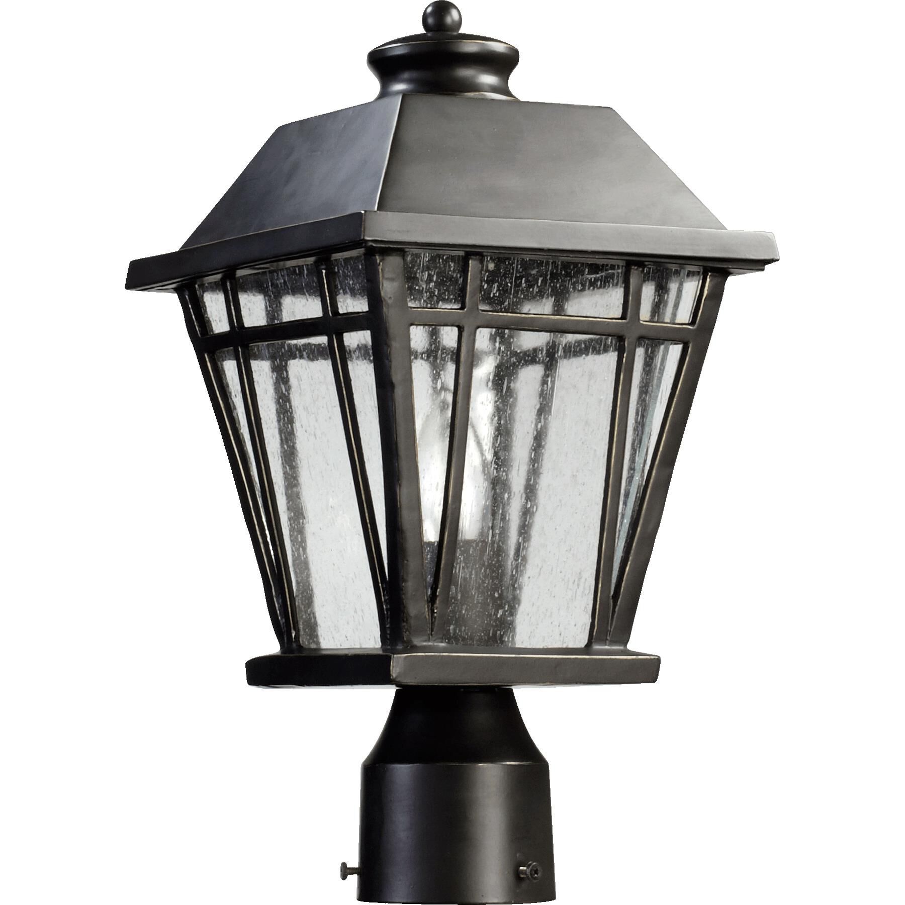Baxter 15 Inch Tall 1 Light Outdoor Post Lamp by Quorum International