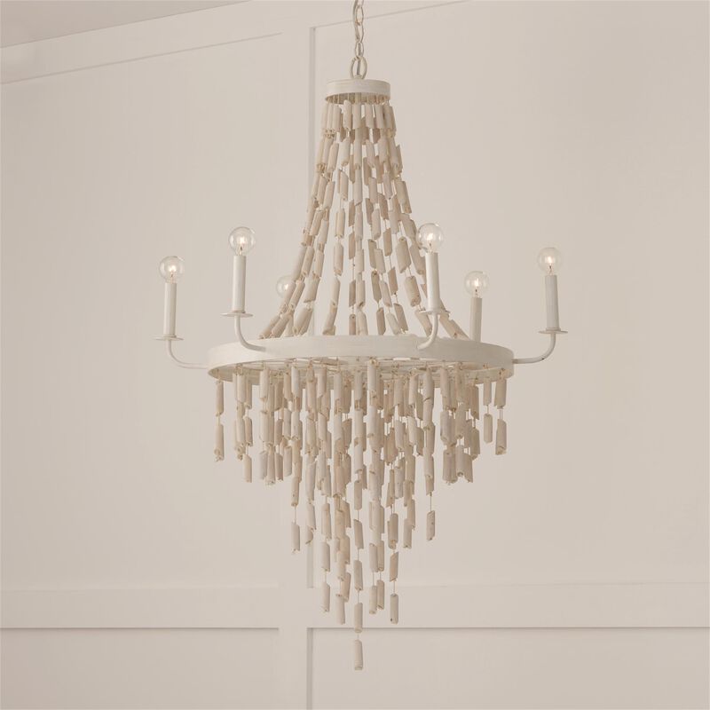 Carissa 31 Inch 6 Light Chandelier by Capital Lighting Fixture Company