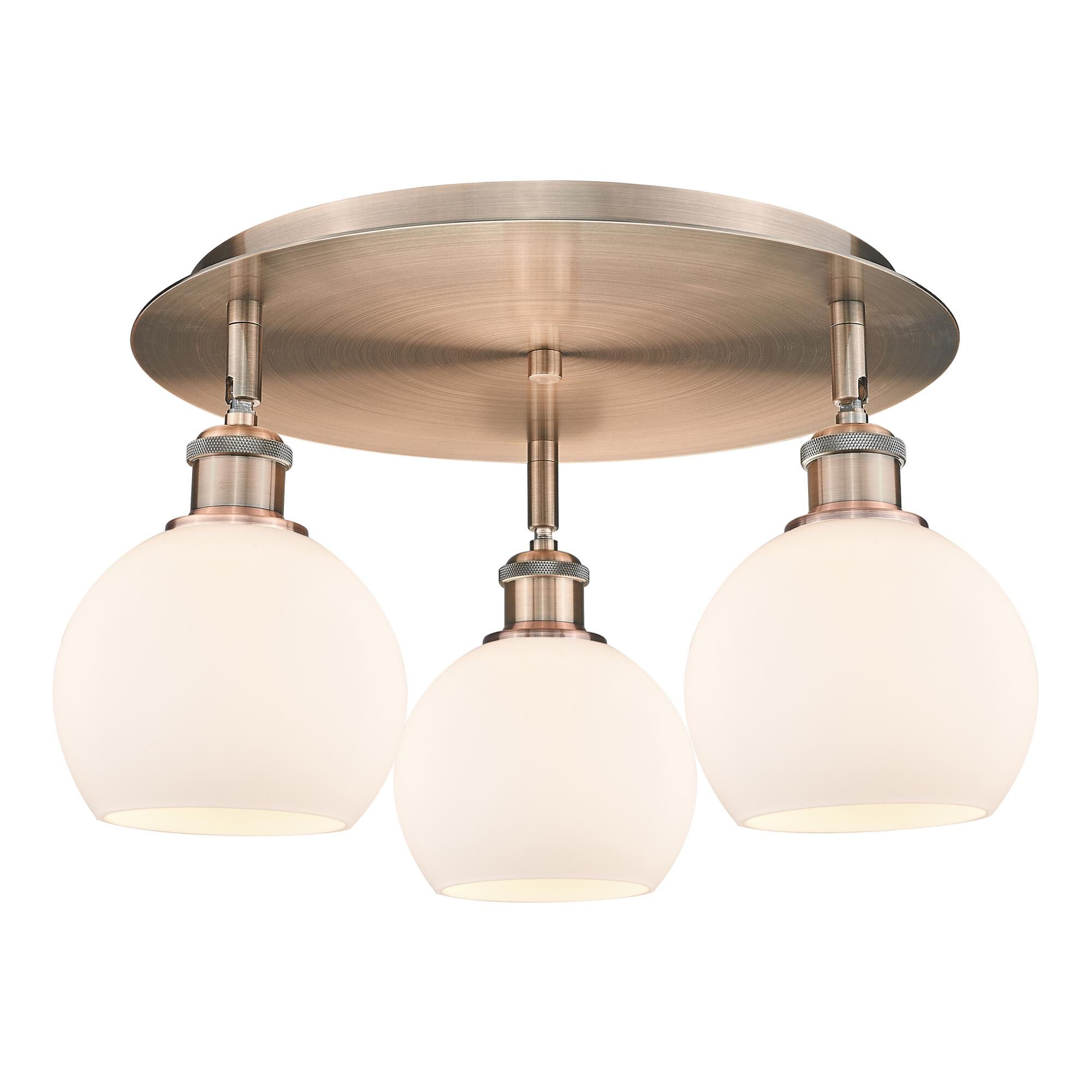 Bruno Marashlian Athens 18 Inch Flush Mount by Innovations Lighting