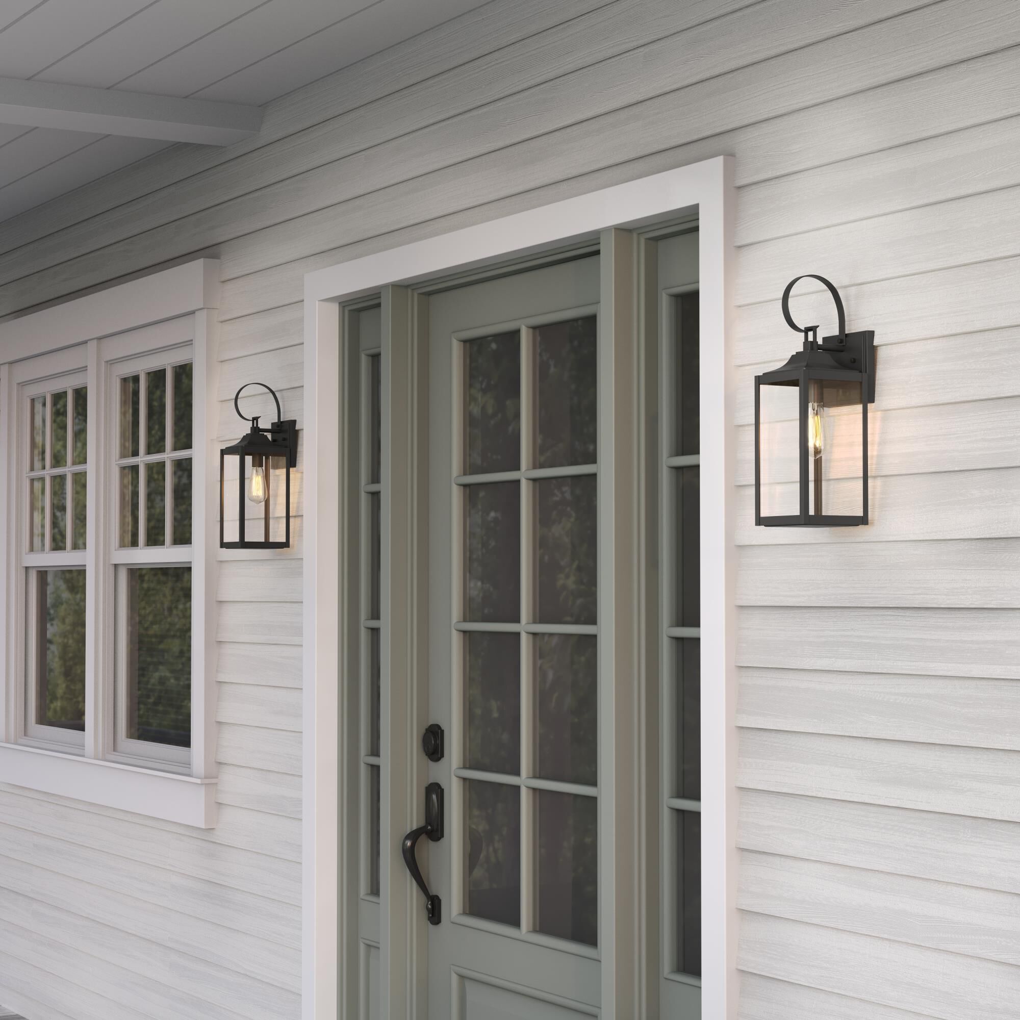 Halston 19 Inch Outdoor Wall Light by Millennium Lighting