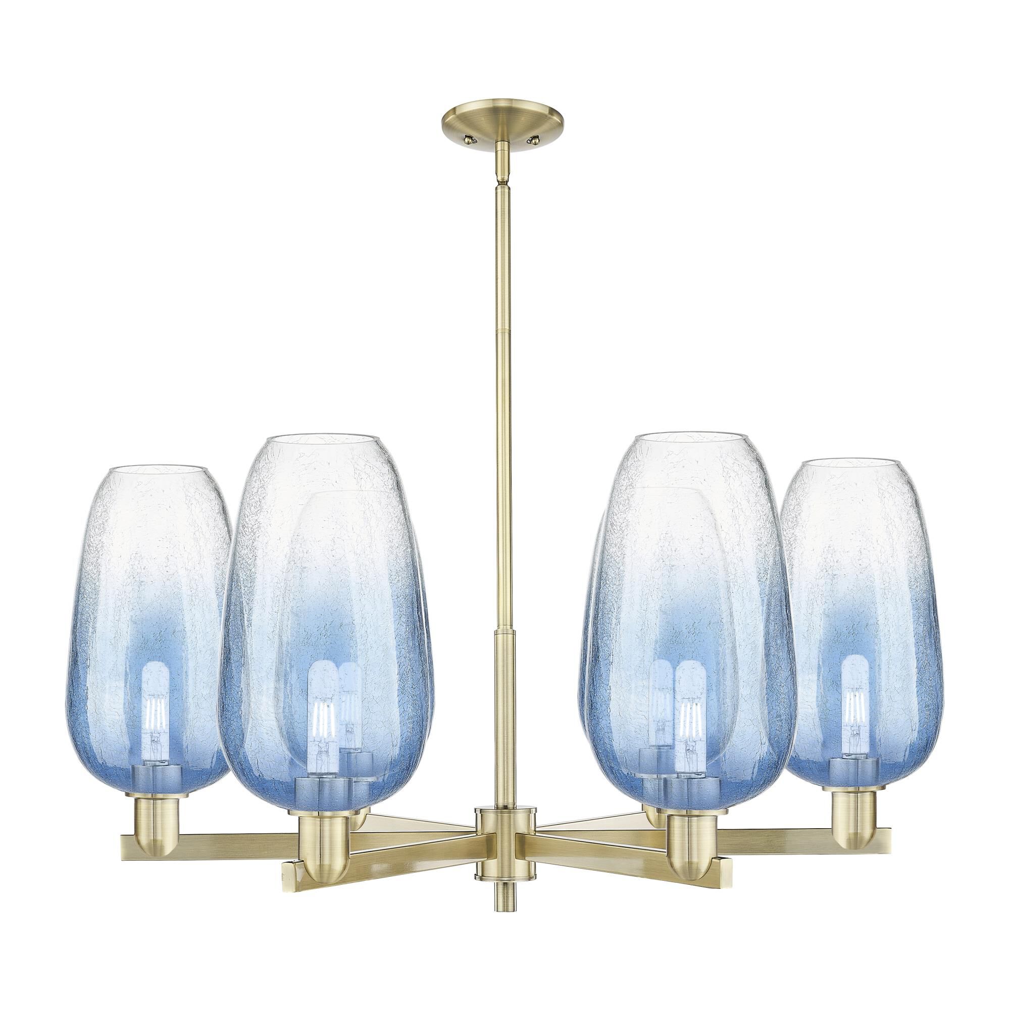 Bruno Marashlian Brookhaven Flute 24 Inch Chandelier by Innovations Lighting