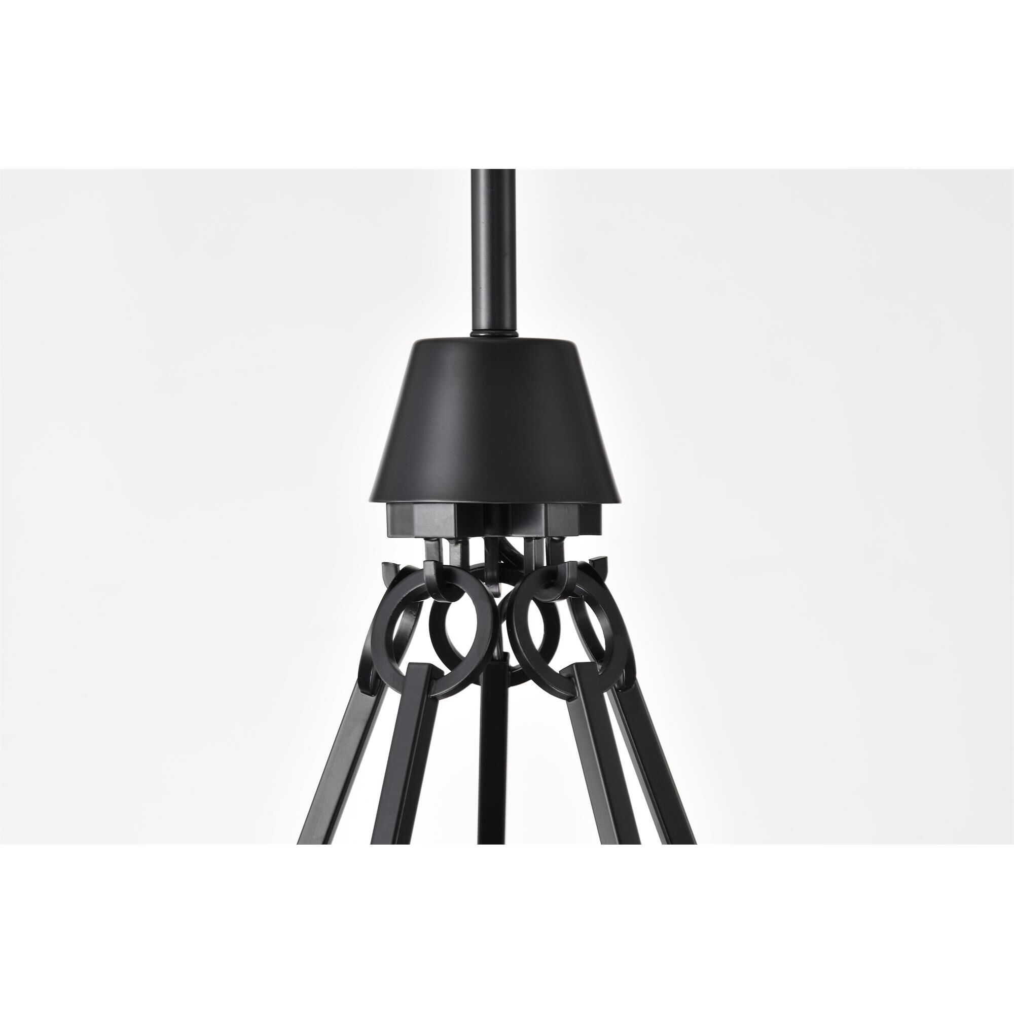 Shown in Black finish and Hammered glass