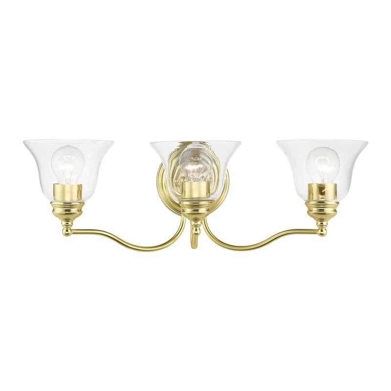 Moreland 24 Inch 3 Light Bath Vanity Light by Livex Lighting