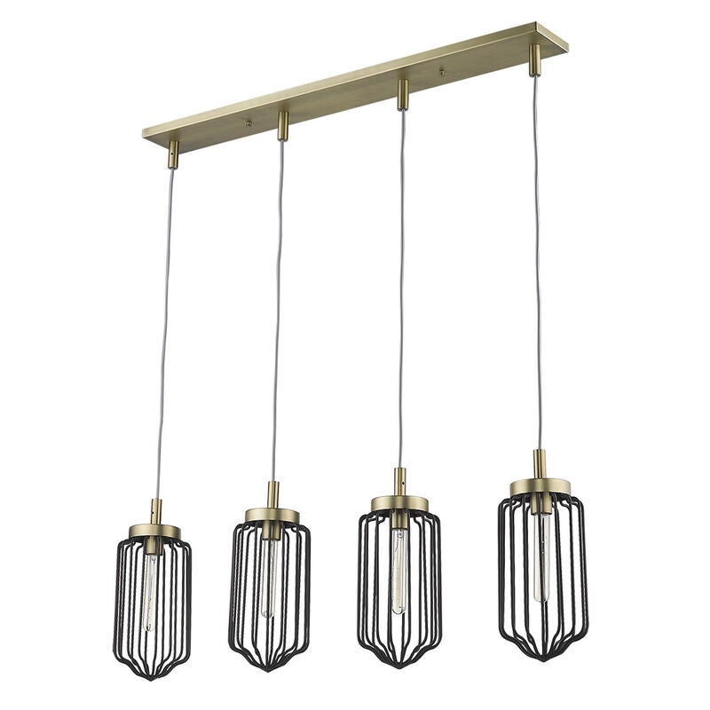 Reece 42 Inch 4 Light Linear Suspension Light by Acclaim Lighting