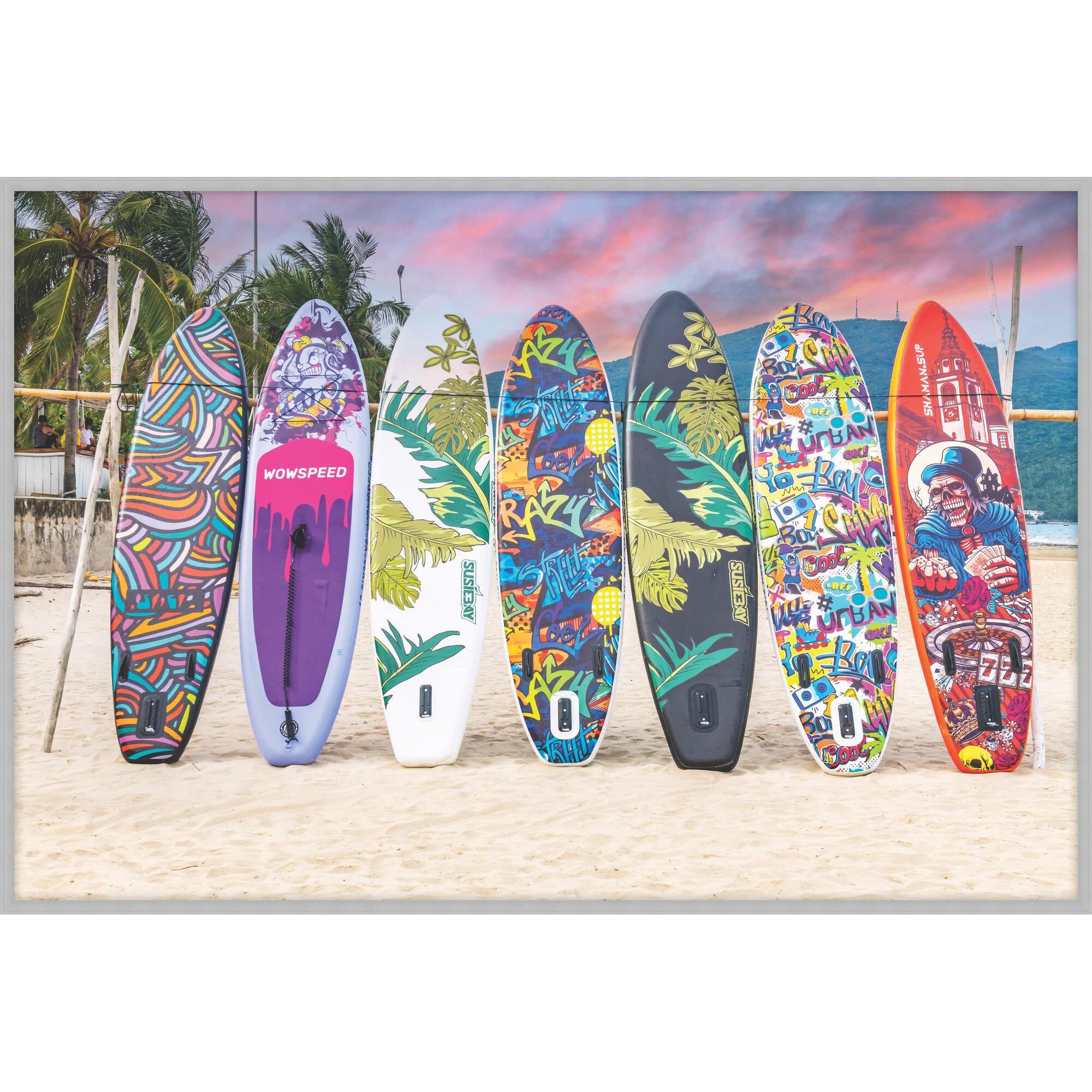 Surfboards Print by Level57