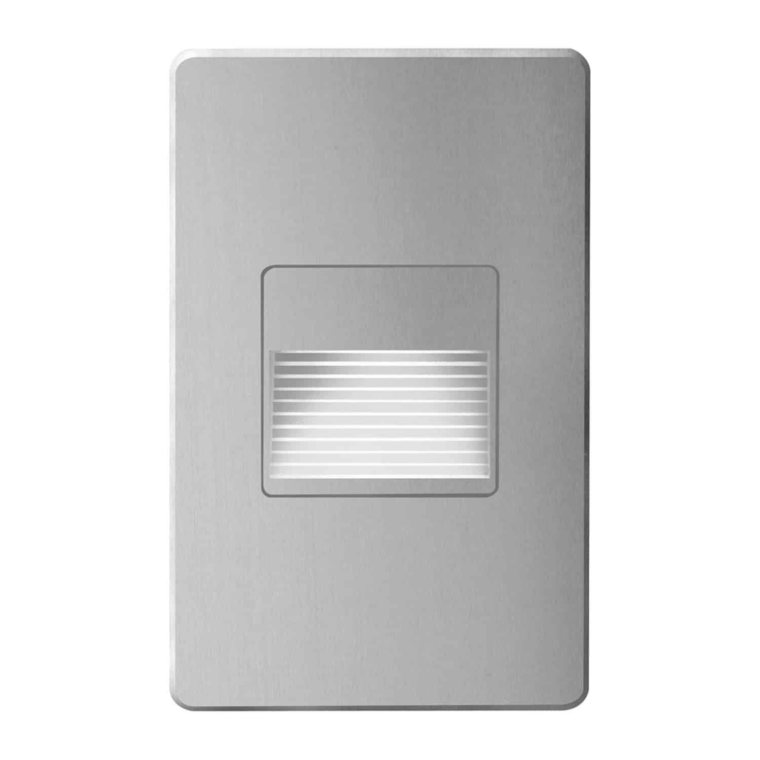 Shown in Brushed Aluminum finish