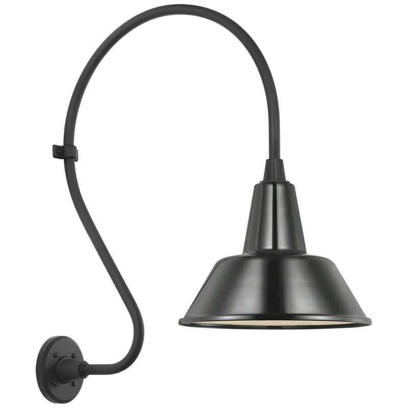 Thomas O'Brien Academy Barn Light 27 Inch Outdoor Wall Light by Visual Comfort Signature Collection