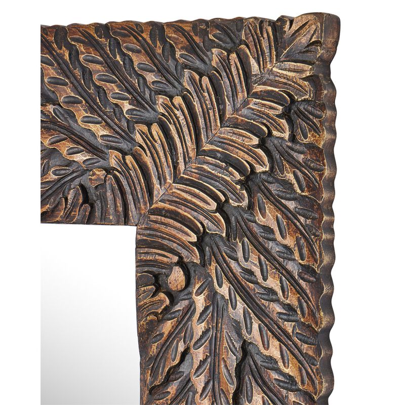Schwarzwald Medium Decorative Mirror by Currey & Company