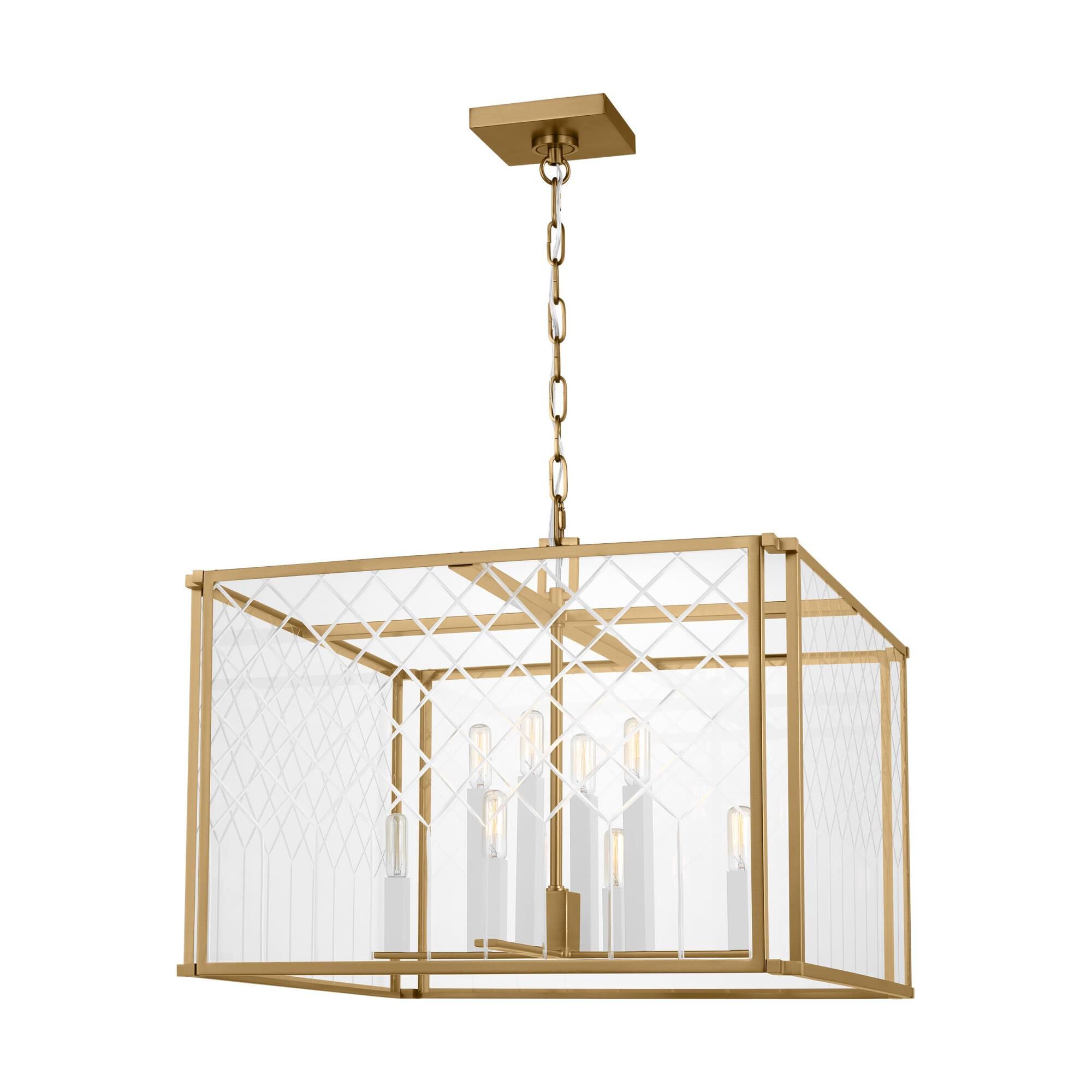 Erro 24 Inch Cage Pendant by Visual Comfort Studio Collection