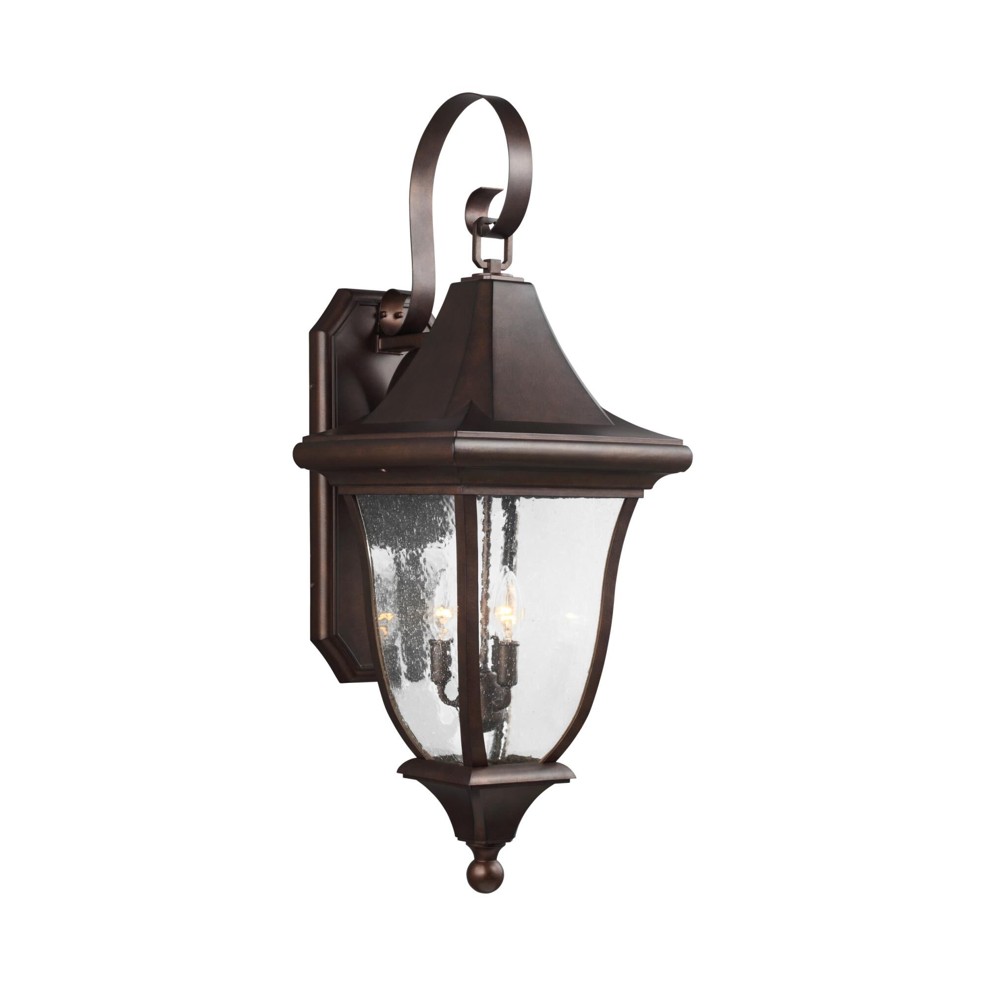 Oakmont 33 Inch Tall 3 Light Outdoor Wall Light by Visual Comfort Studio Collection
