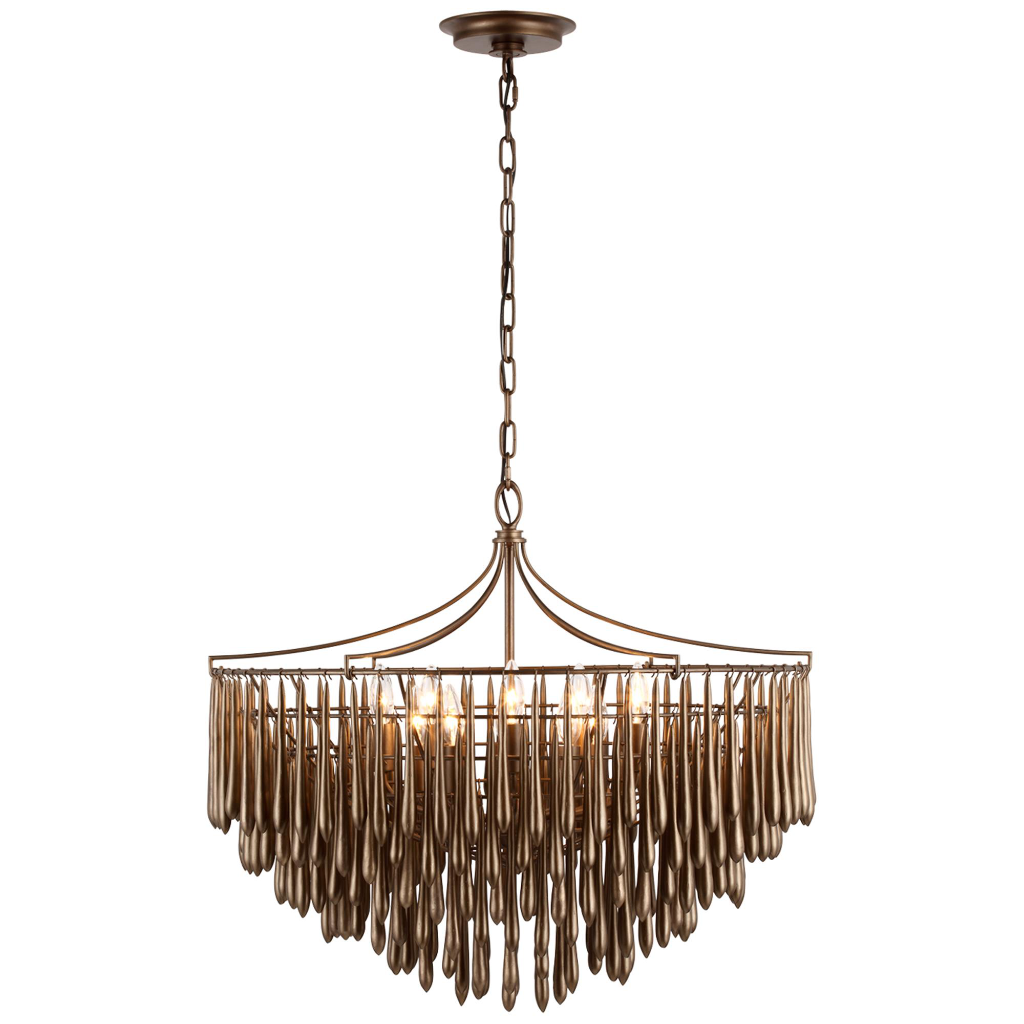 Shown in Antique Bronze Leaf finish