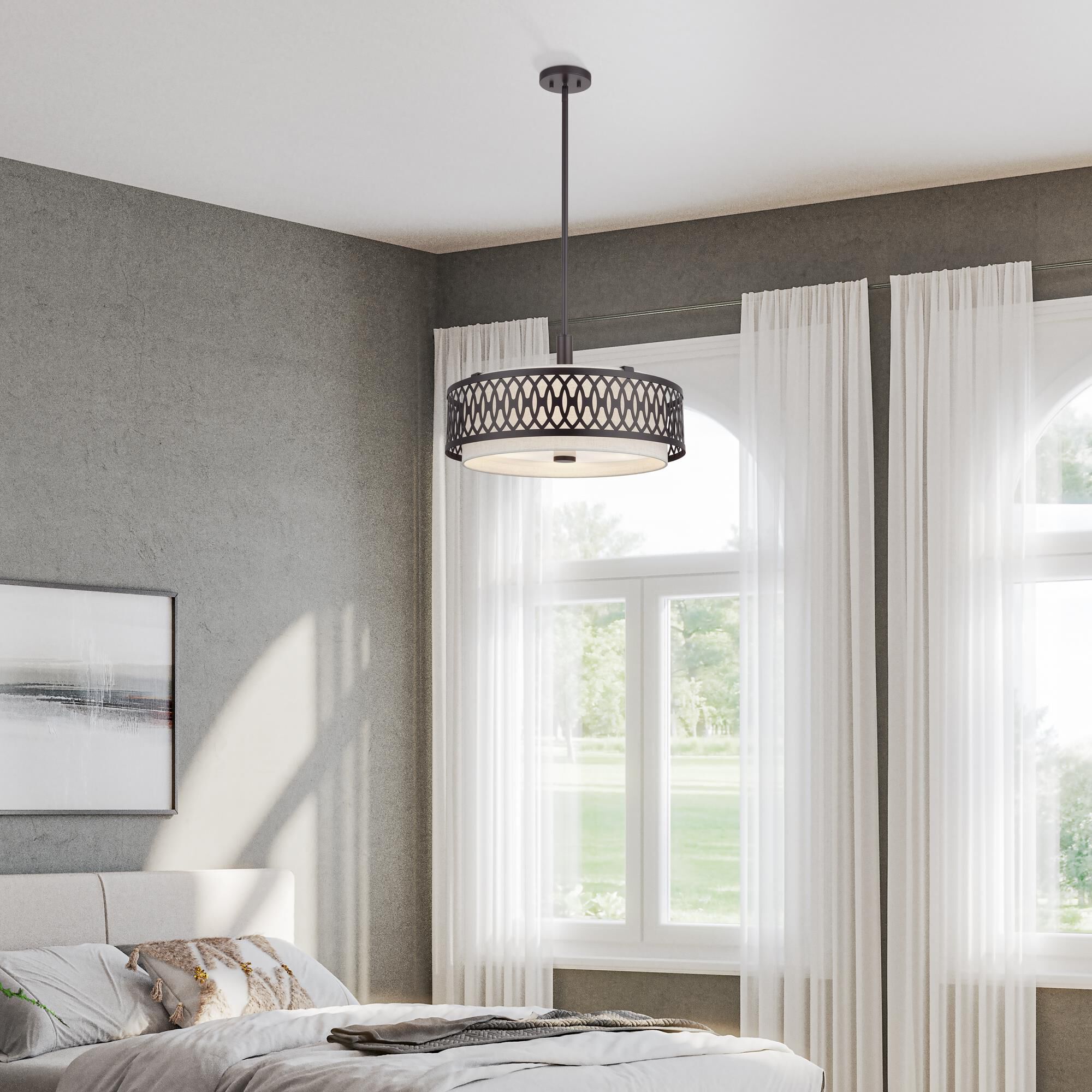 Vistaview 21 Inch Mini Chandelier by Livex Lighting