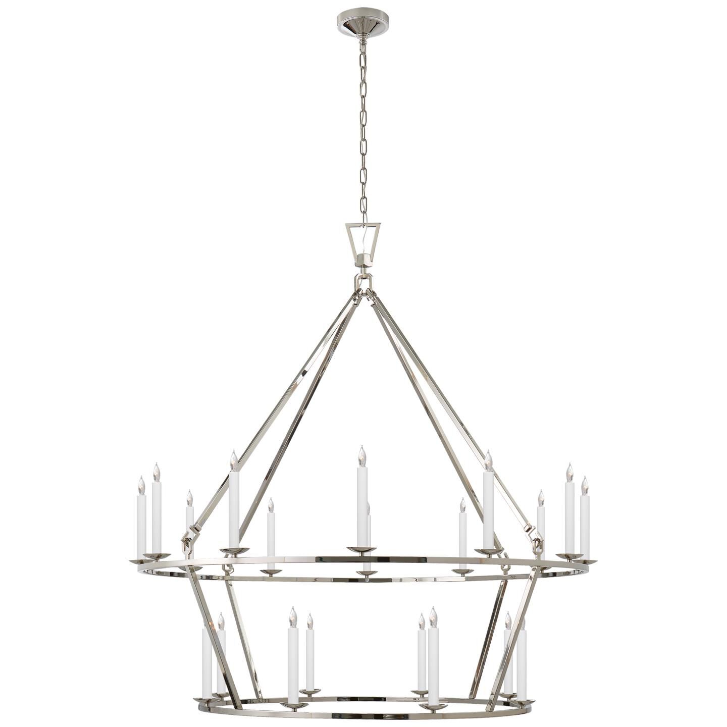 Chapman & Myers Darlana 50 Inch 20 Light Chandelier by Visual Comfort Signature Collection