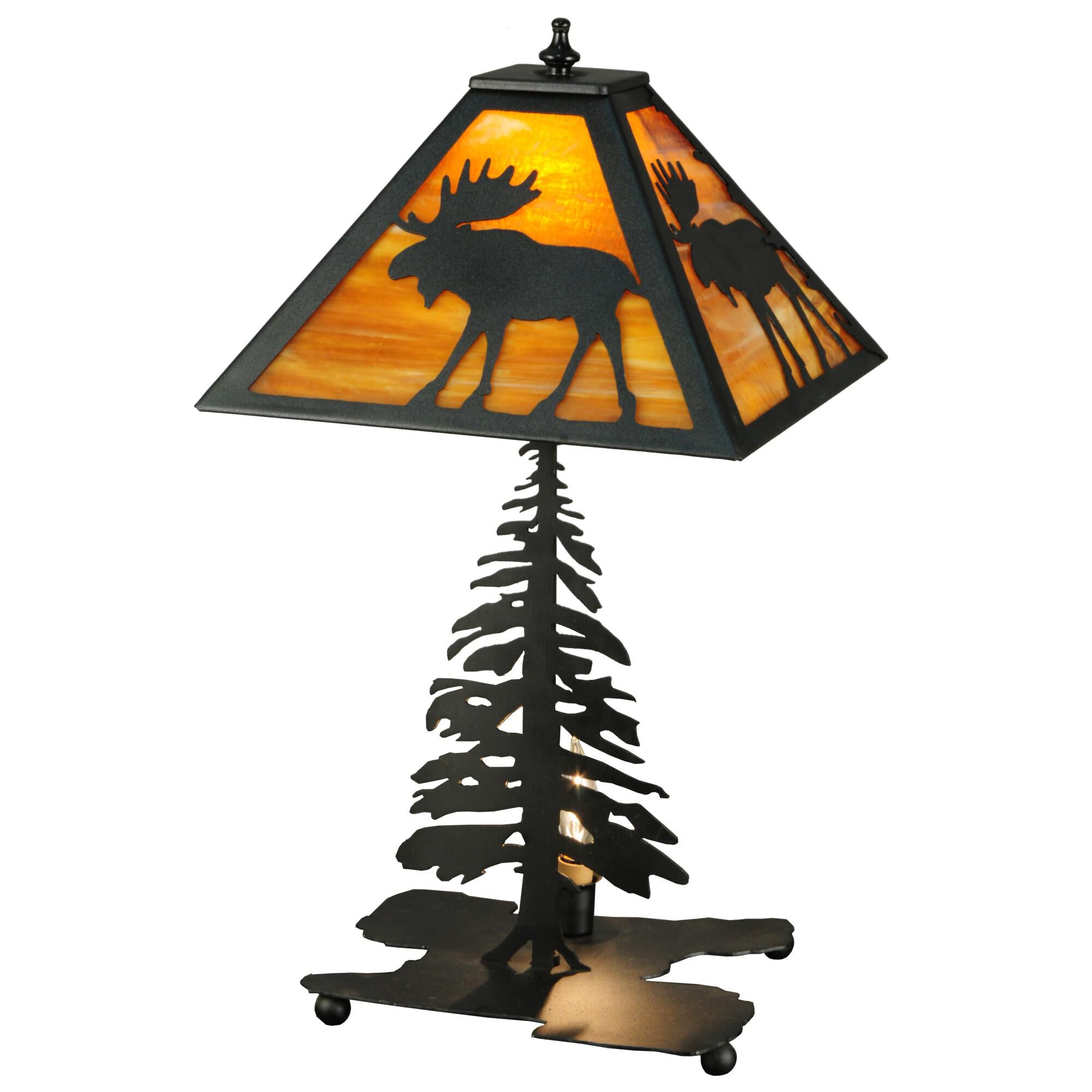 Lone Moose 21 Inch Table Lamp by Meyda Lighting