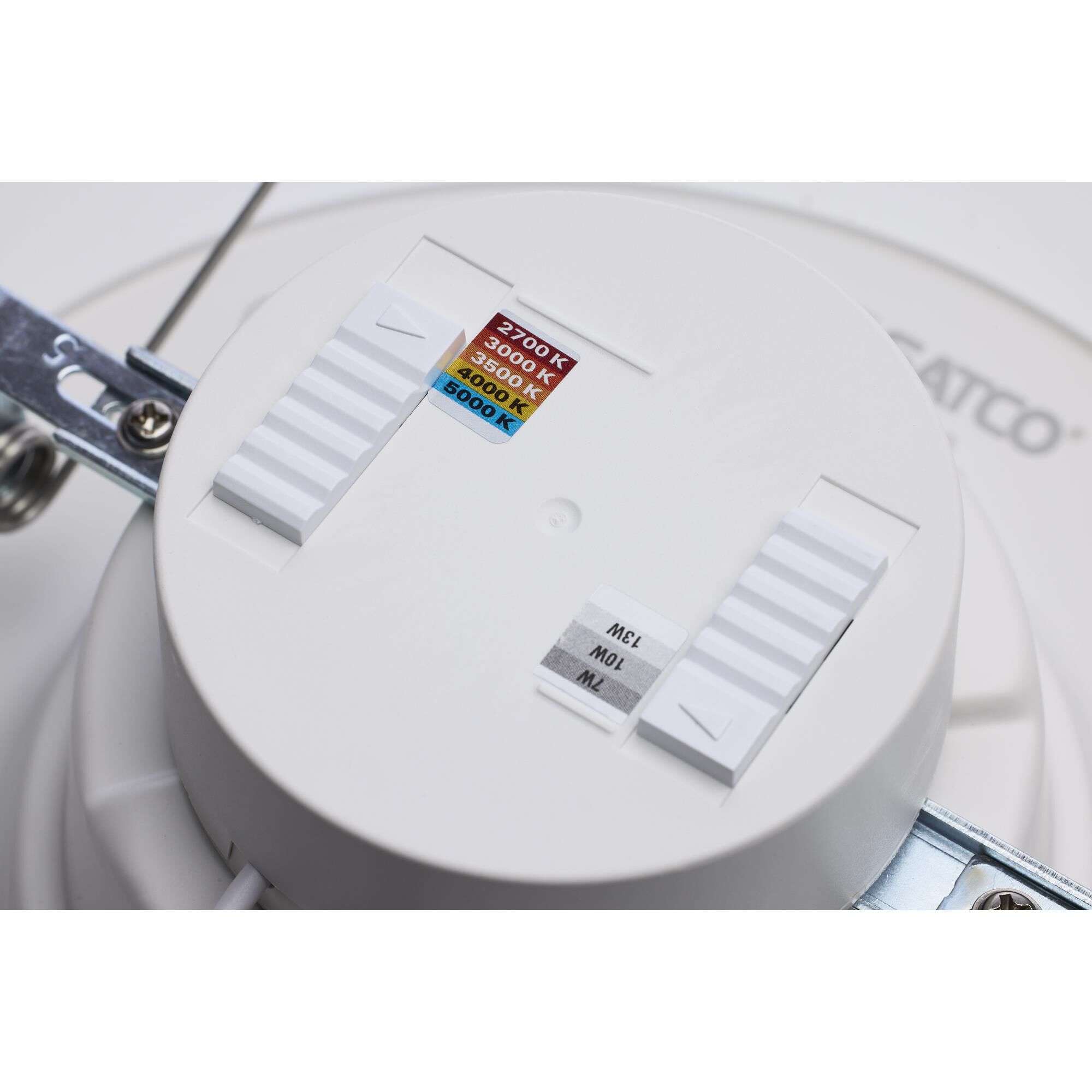 Shown in White finish