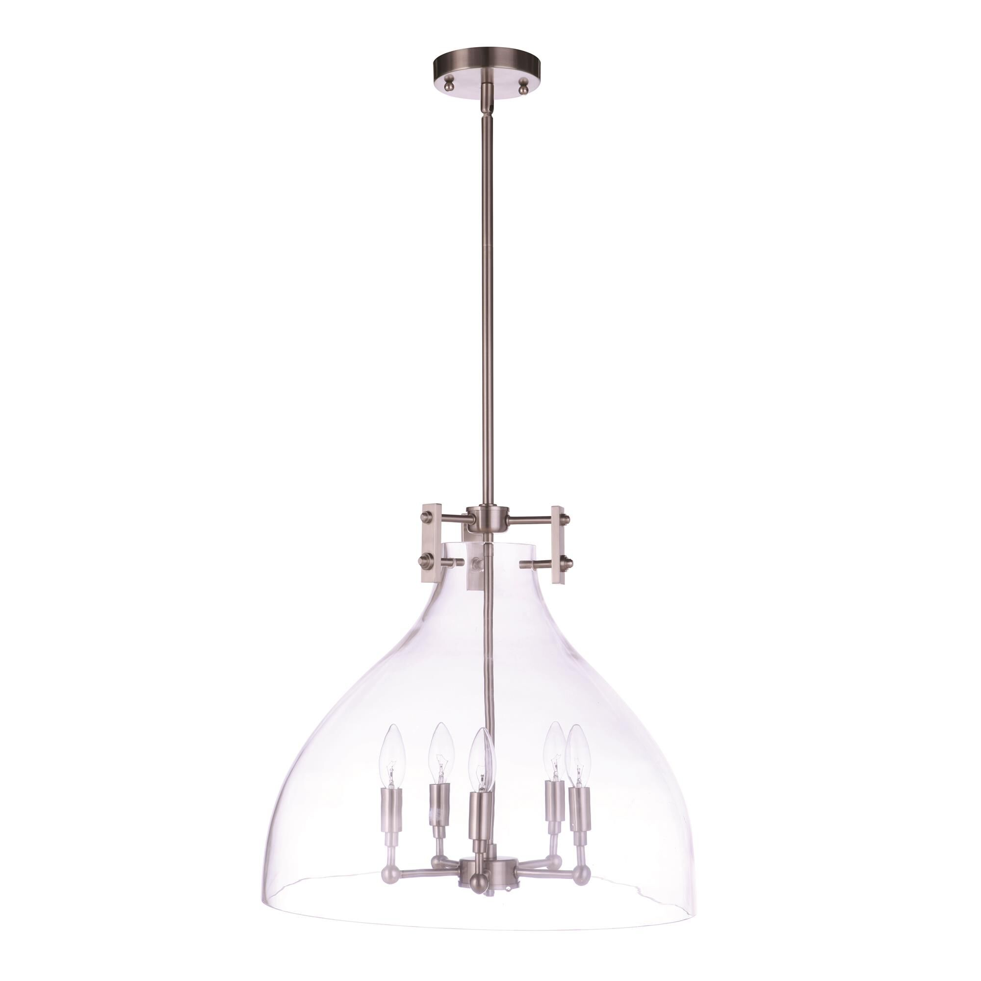 Shown in Brushed Polished Nickel finish