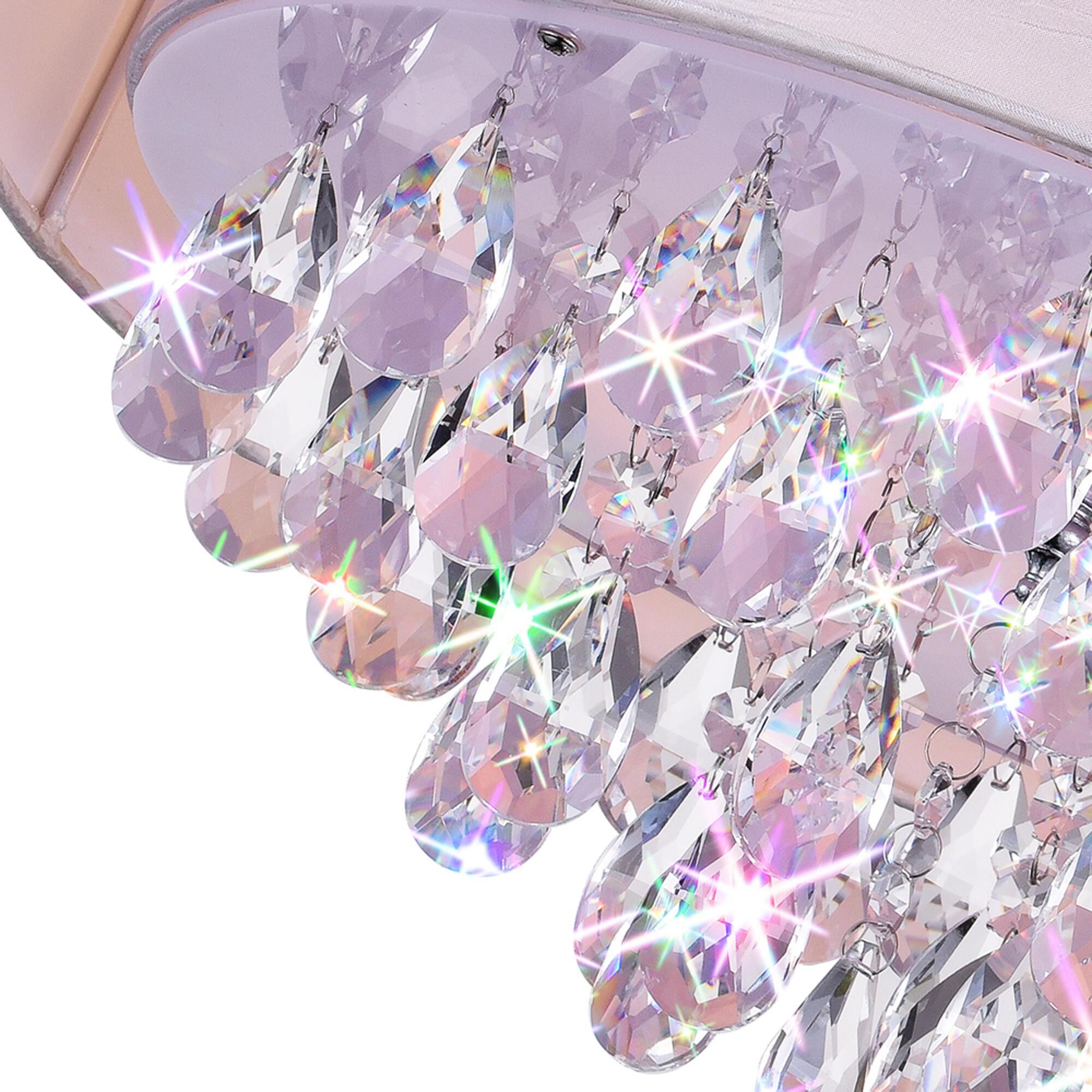 Dash 18 Inch 4 Light Flush Mount by CWI Lighting