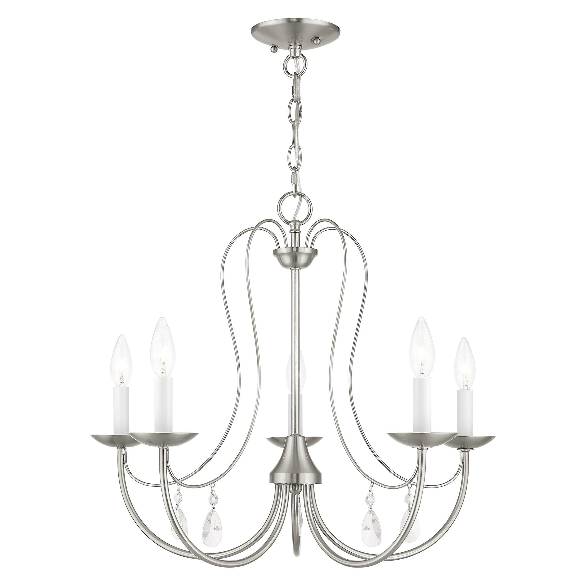 Mirabella 24 Inch 5 Light Chandelier by Livex Lighting