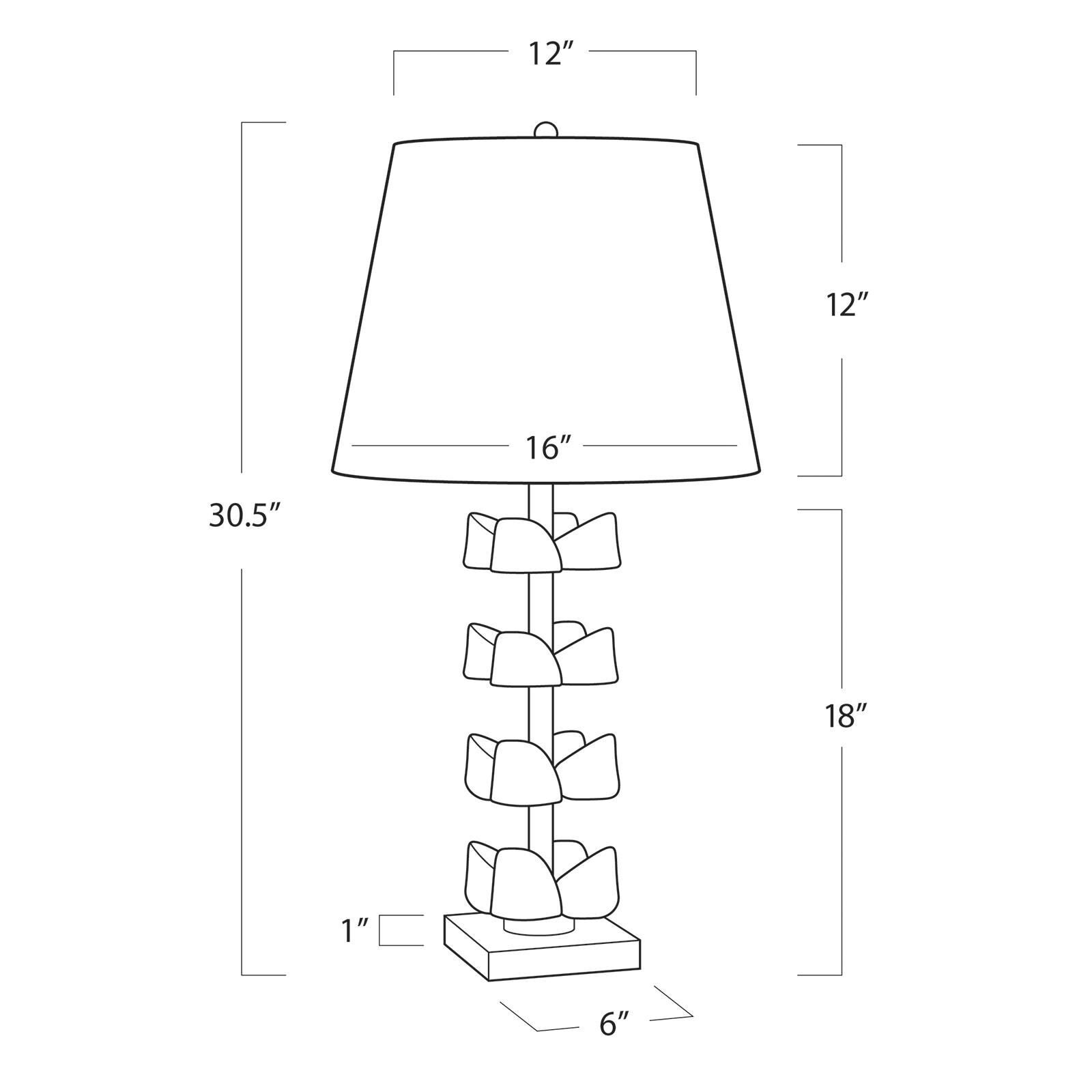 Bella 31 Inch Table Lamp by Regina Andrew