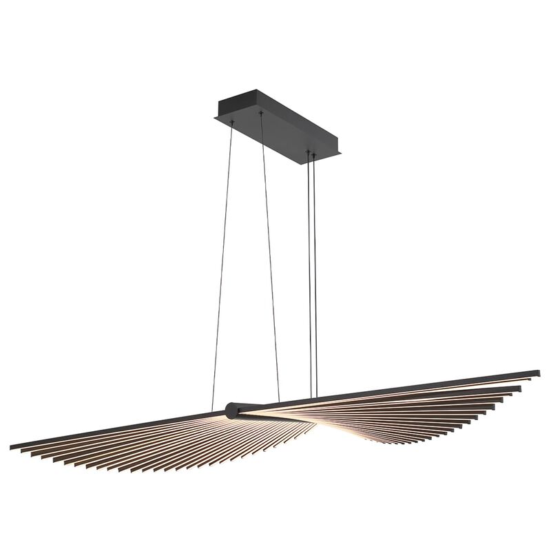Seraph Large Linear Chandelier by Eurofase Lighting