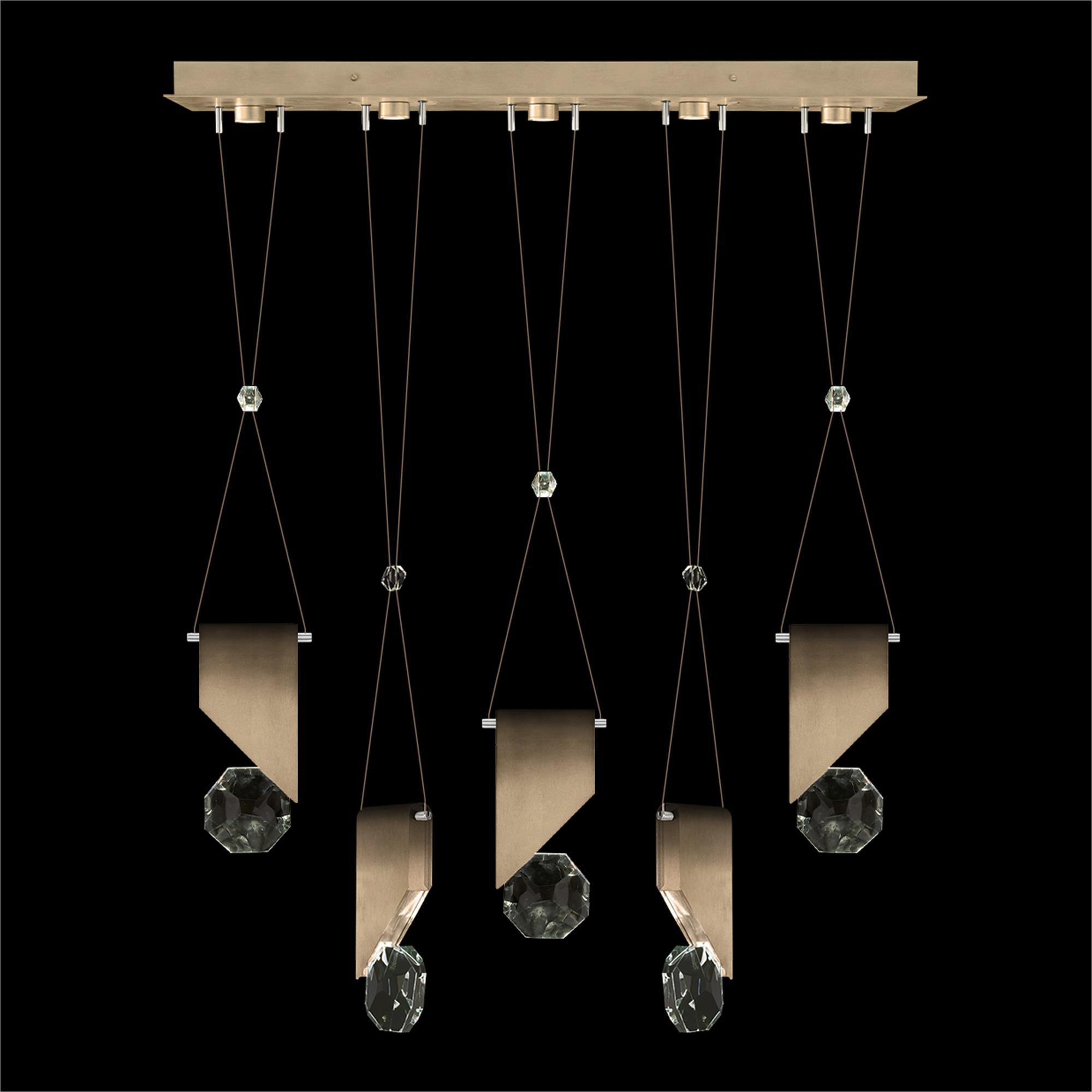 Aria 43 Inch Linear Suspension Light by Fine Art Handcrafted Lighting