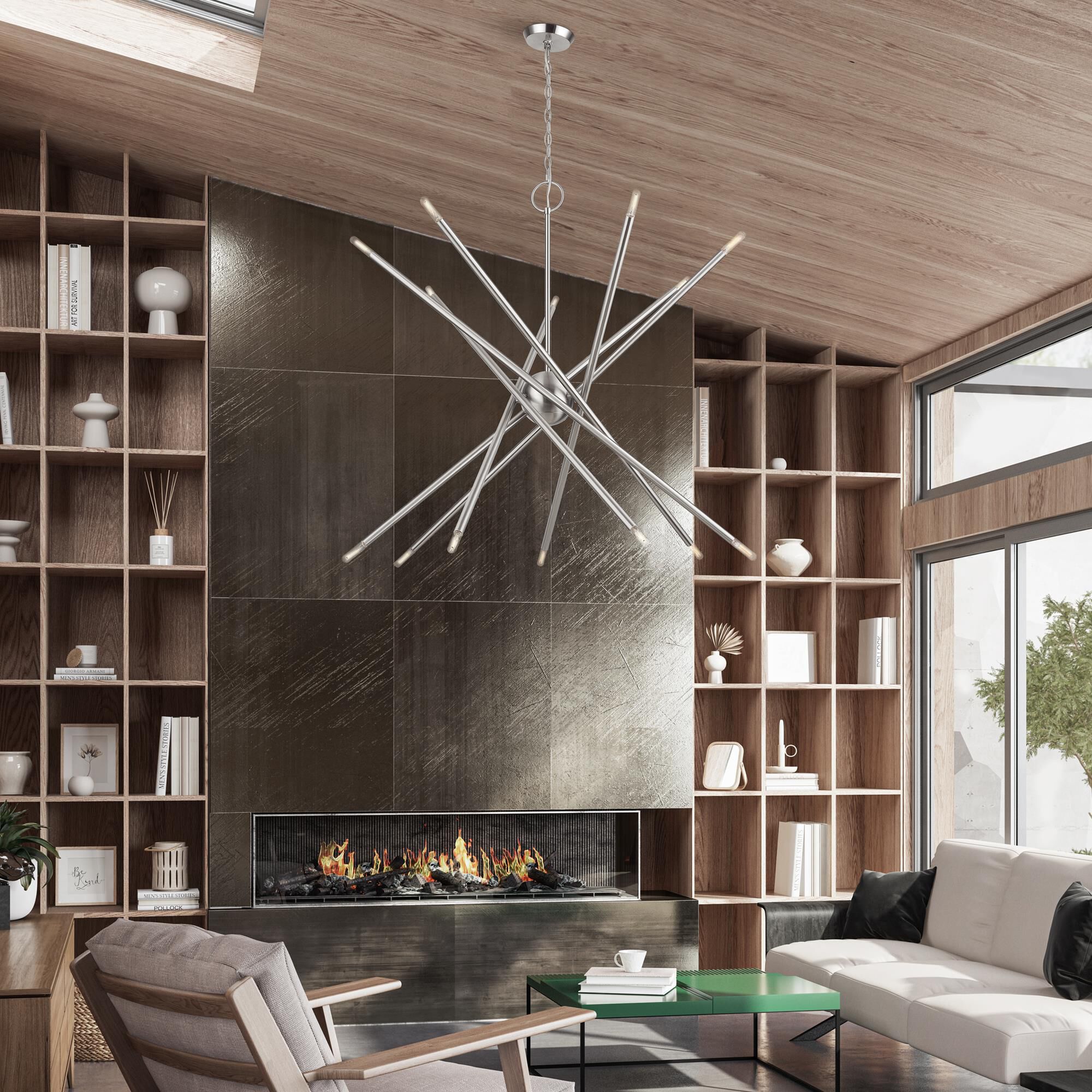 Soho 40 Inch Chandelier by Livex Lighting