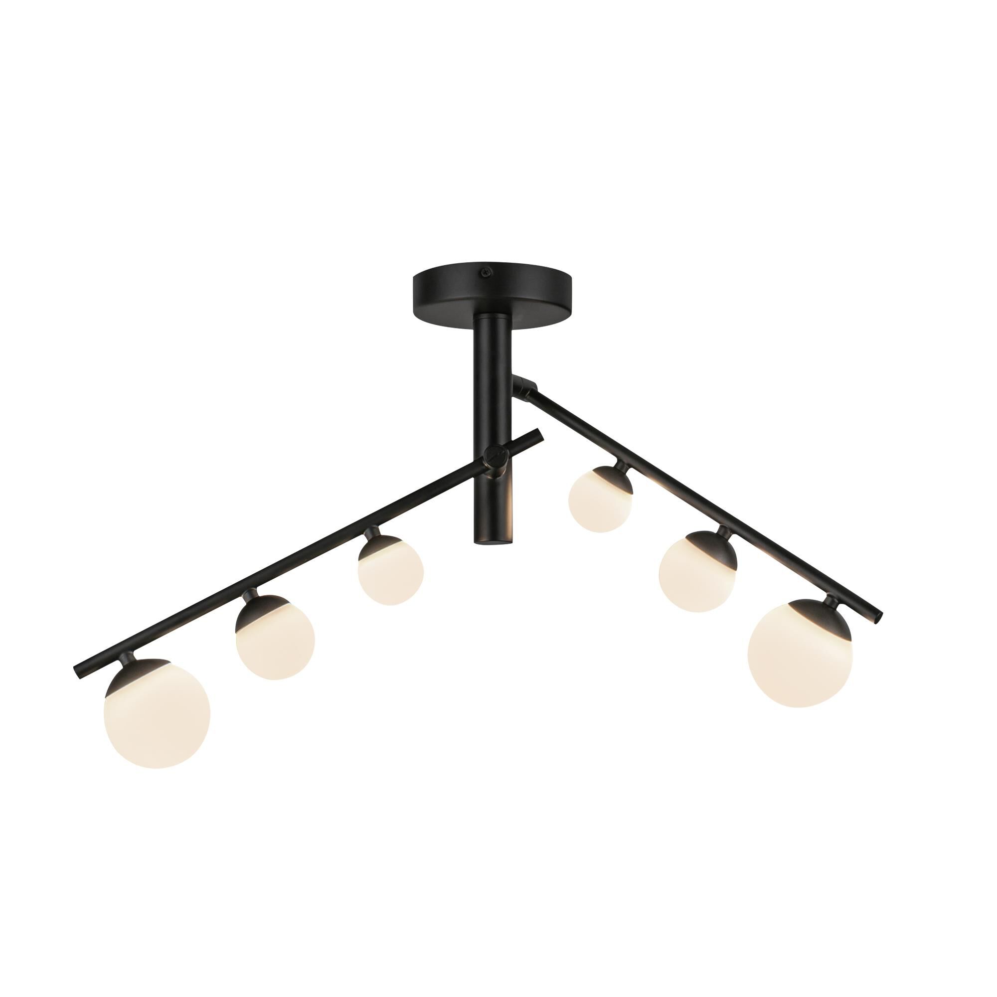 Ryan Pauly Cypress 7 Inch Semi Flush Mount by Kuzco Lighting