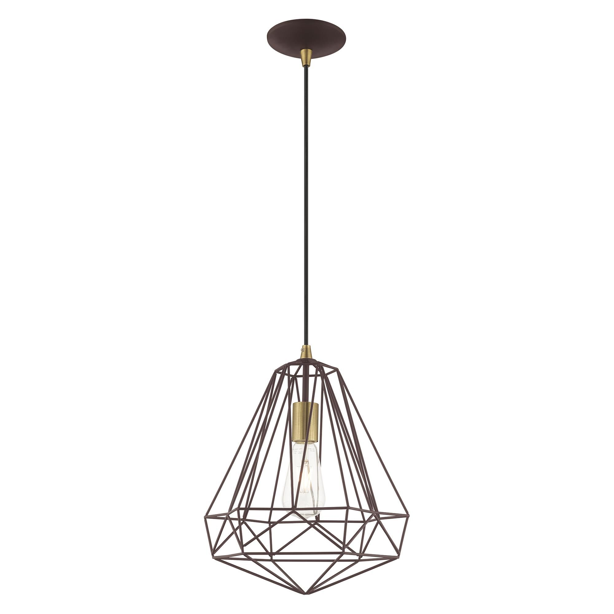 Livex Lighting Geometric Large Pendant