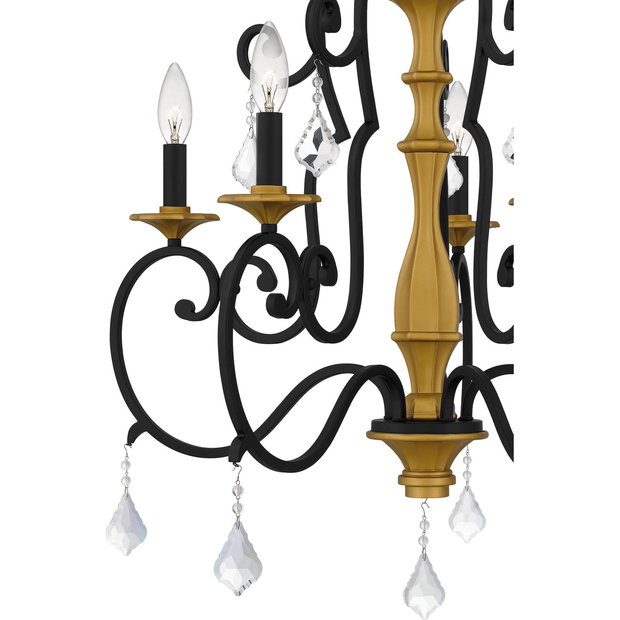 Althea 26 Inch 5 Light Chandelier by Quoizel