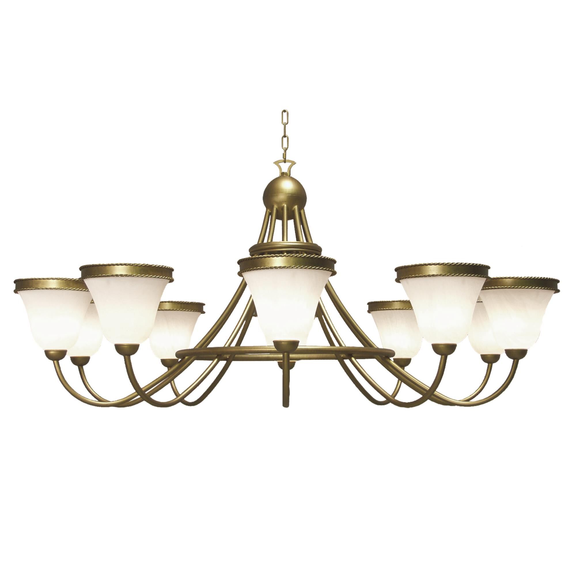 Gala 72 Inch 2 Light Chandelier by Meyda Lighting