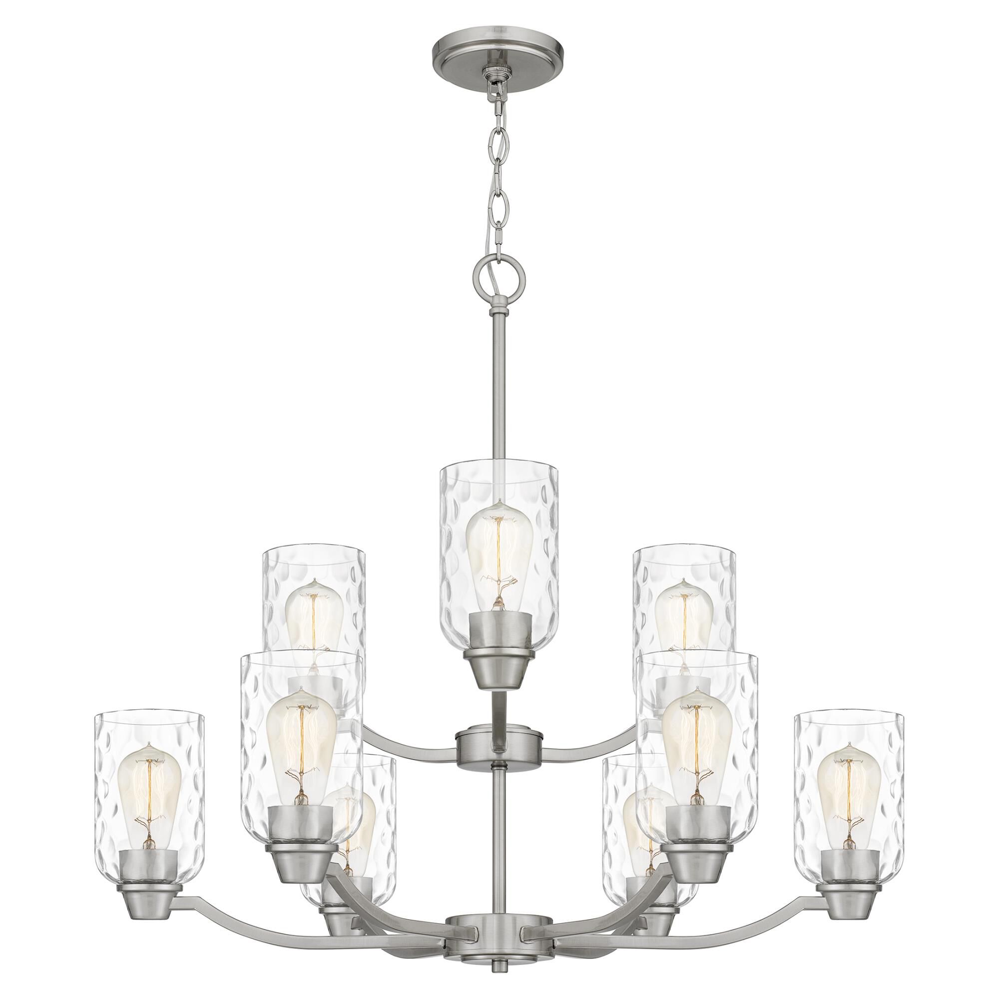 Acacia 29 Inch 9 Light Chandelier by Quoizel