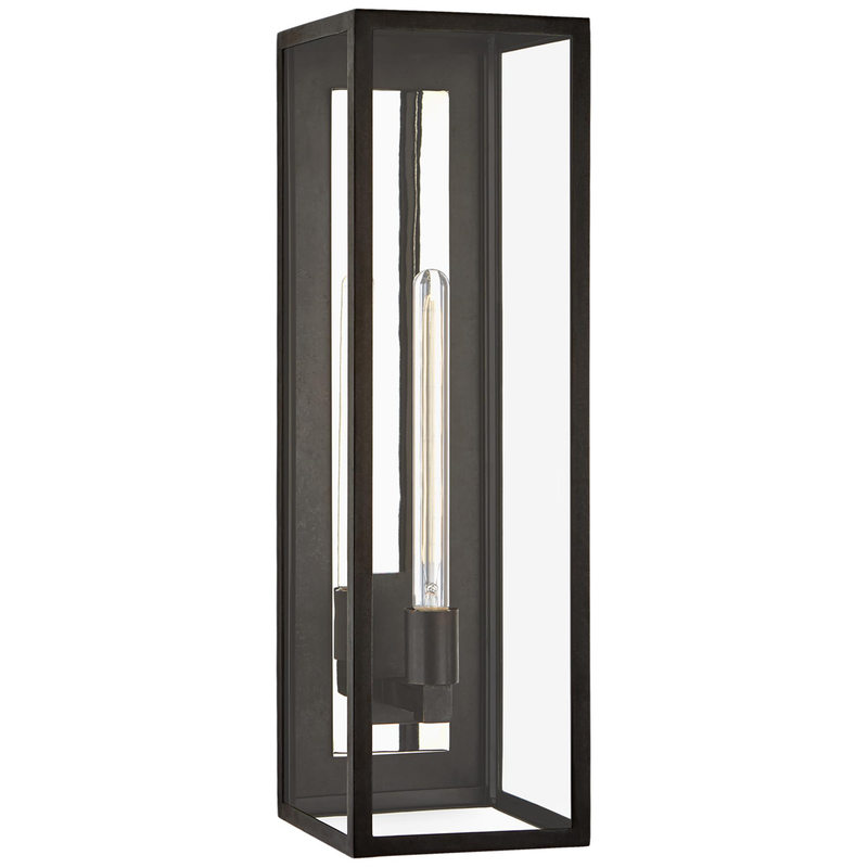 Visual Comfort Signature Collection Chapman & Myers Fresno 26 Inch Tall Outdoor Wall Light